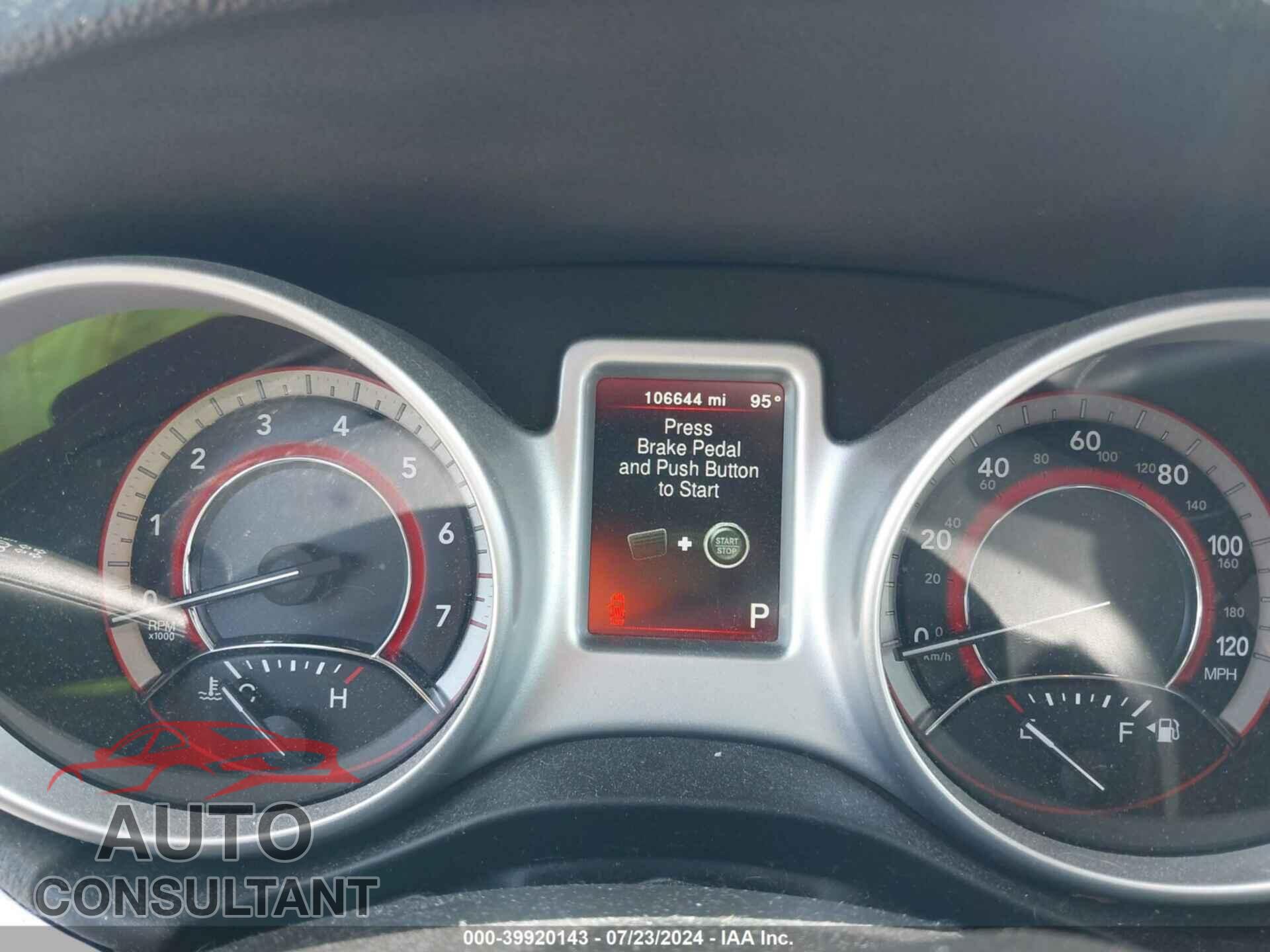 DODGE JOURNEY 2017 - 3C4PDCAB5HT673997