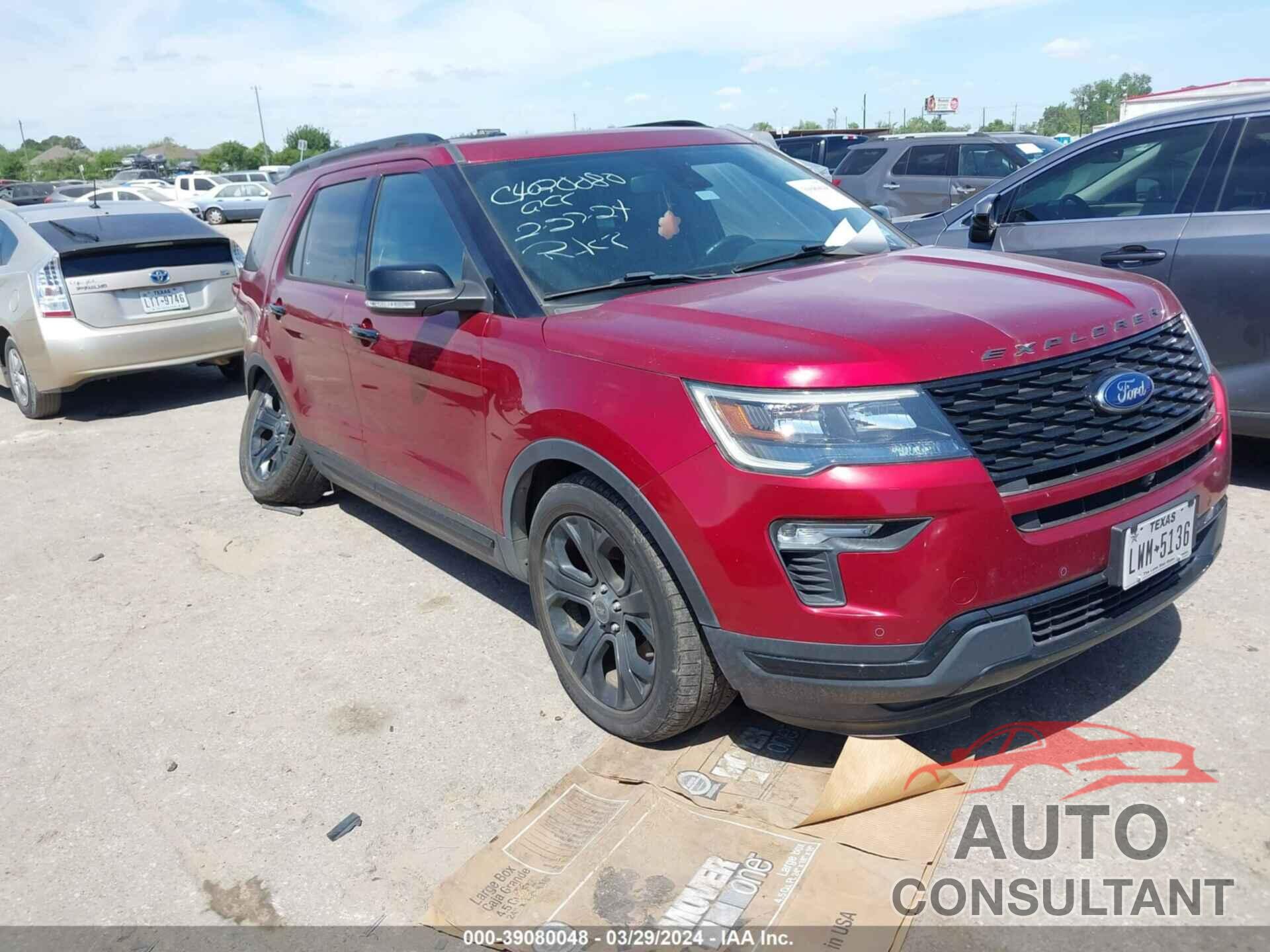 FORD EXPLORER 2019 - 1FM5K8GTXKGA59772