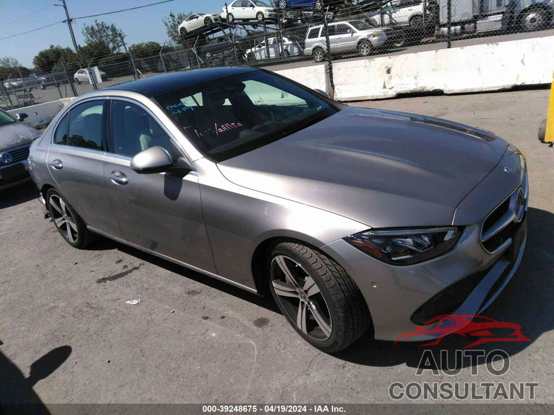 MERCEDES-BENZ C 300 2022 - W1KAF4GB3NR047534