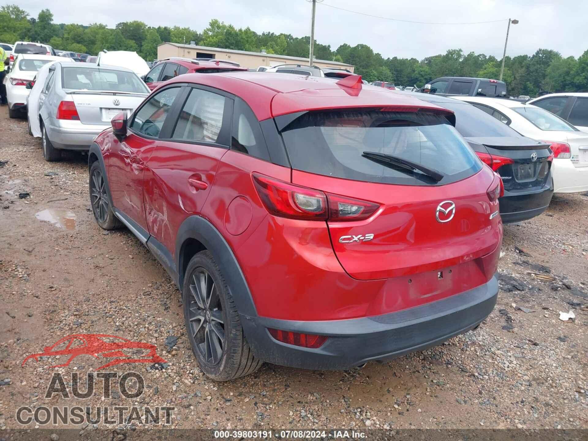 MAZDA CX-3 2016 - JM1DKBD72G0106541
