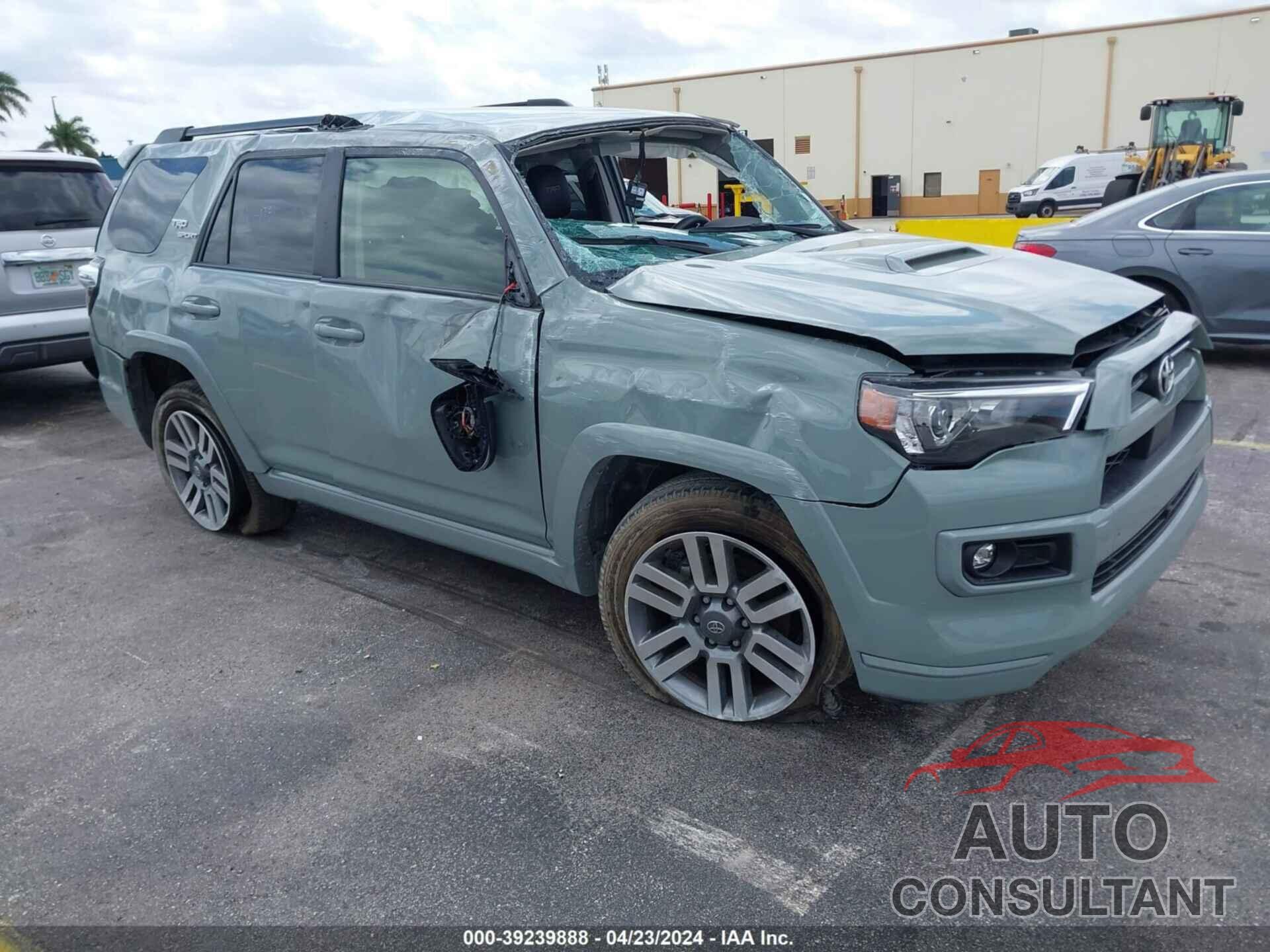 TOYOTA 4RUNNER 2022 - JTEAU5JR9N5277982