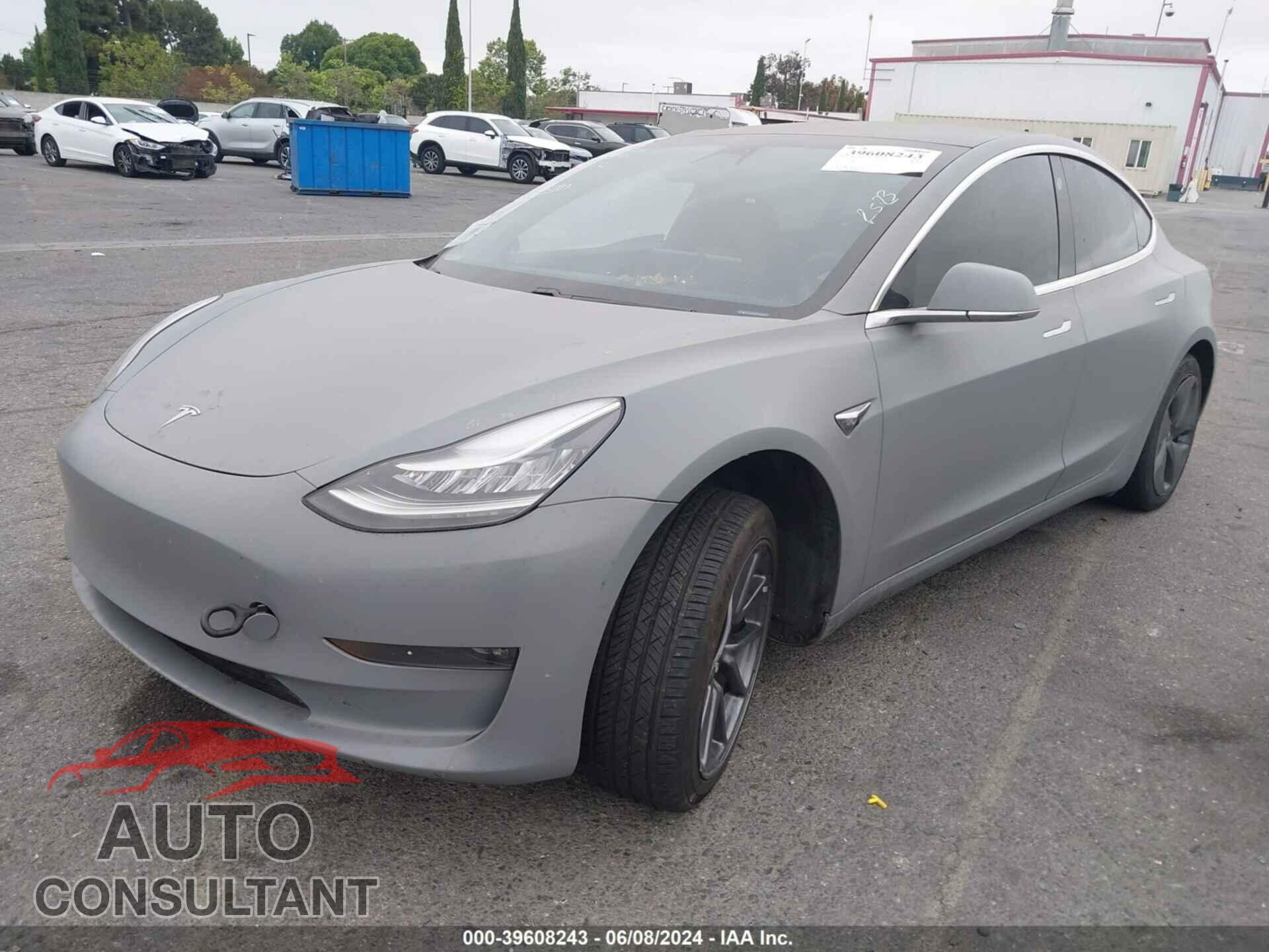 TESLA MODEL 3 2019 - 5YJ3E1EB5KF496657
