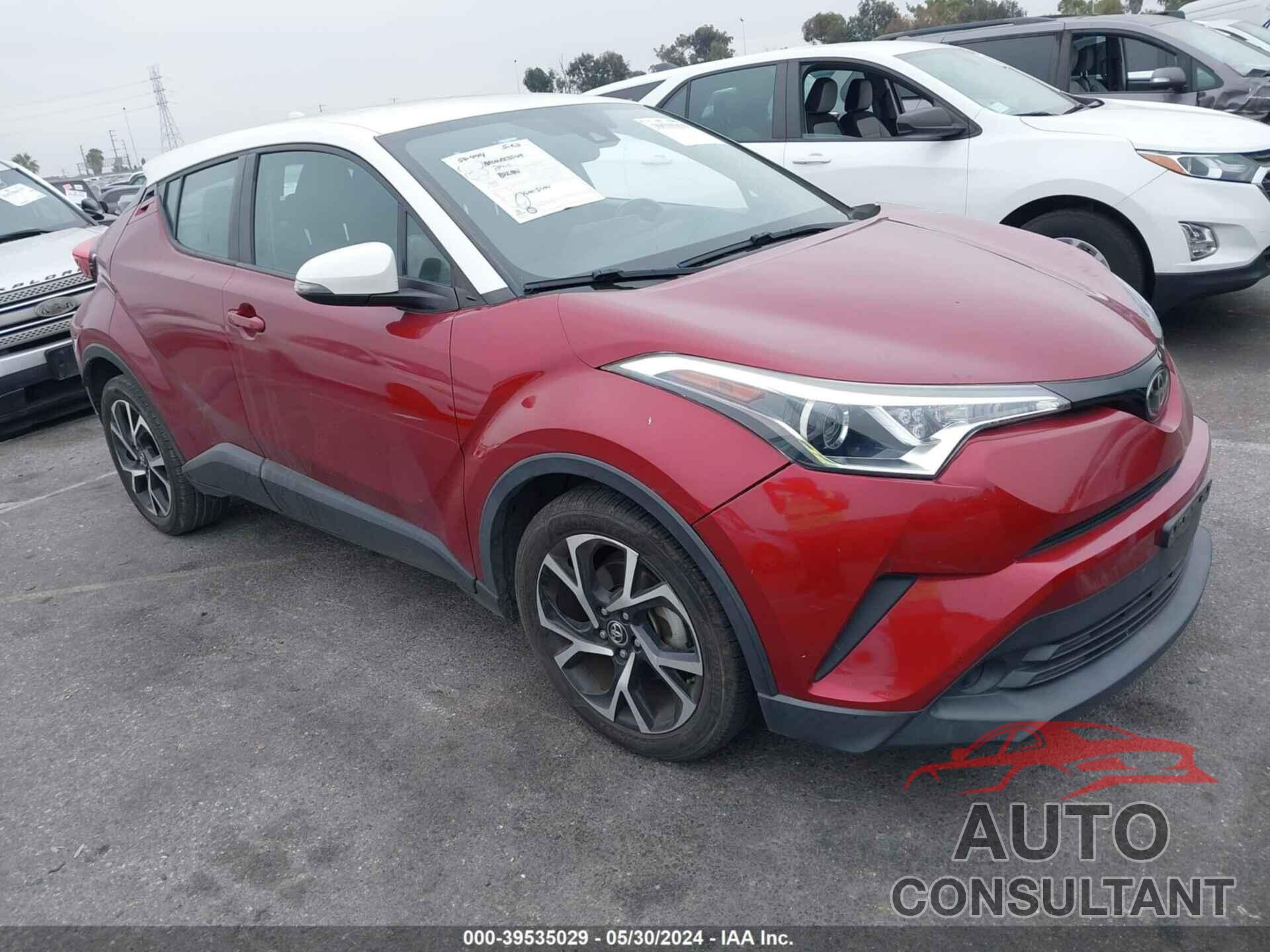 TOYOTA C-HR 2018 - NMTKHMBX0JR020099