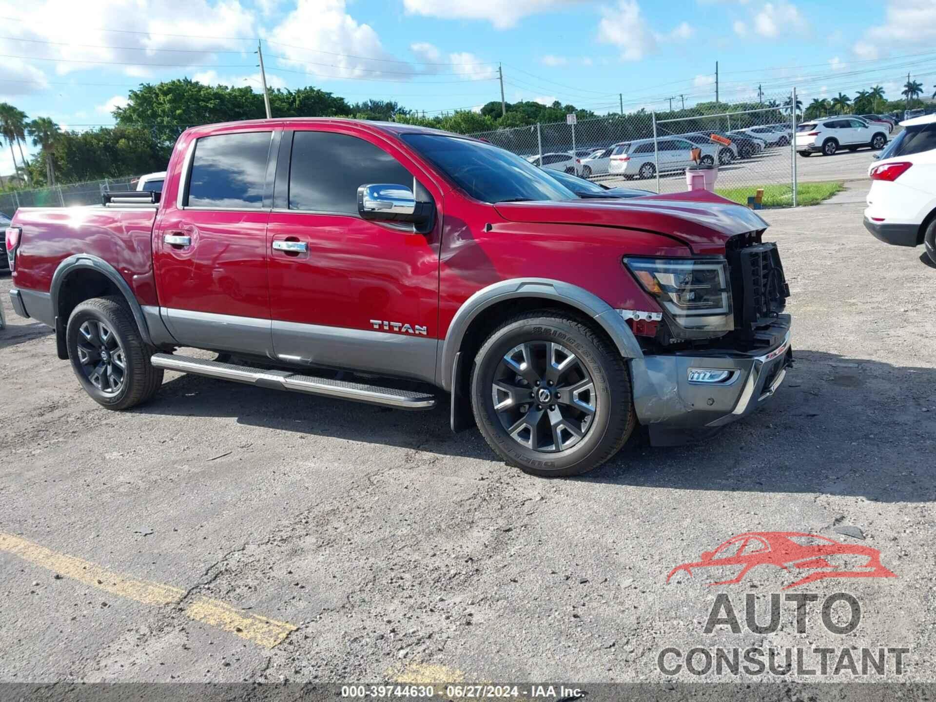 NISSAN TITAN 2021 - 1N6AA1EF1MN522291