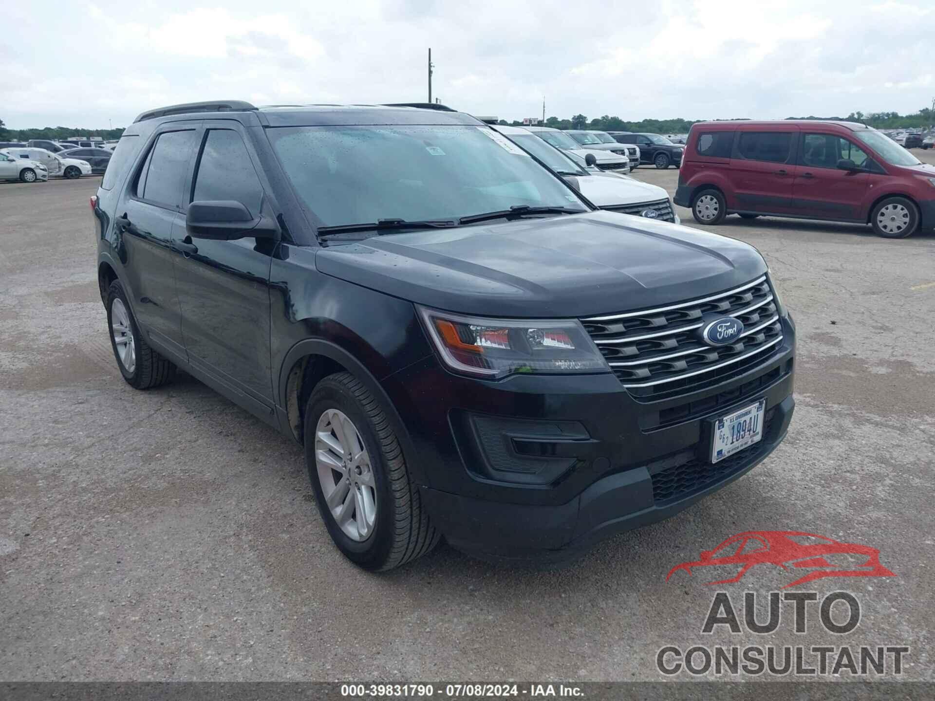 FORD EXPLORER 2017 - 1FM5K8B87HGD18620