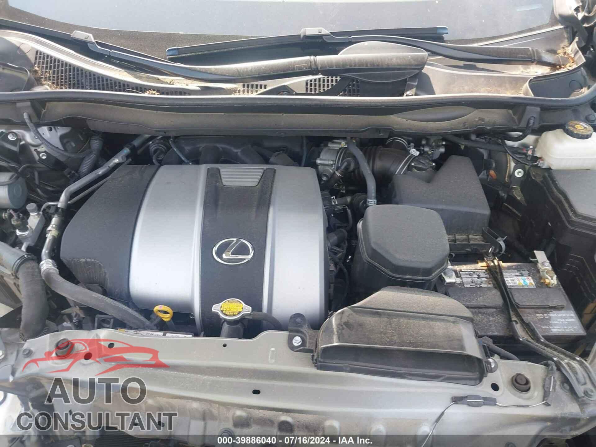 LEXUS RX 350 2017 - 2T2BZMCAXHC072699