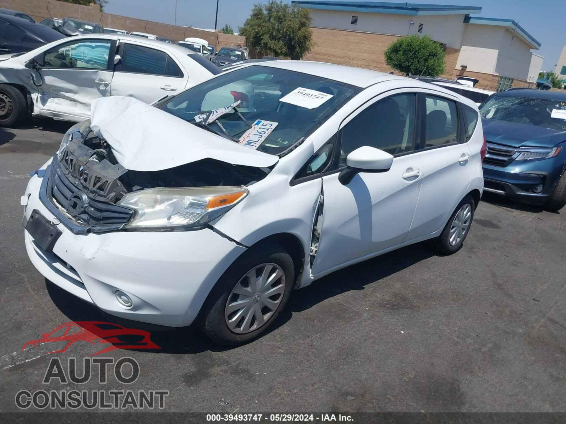 NISSAN VERSA NOTE 2016 - 3N1CE2CP8GL365187