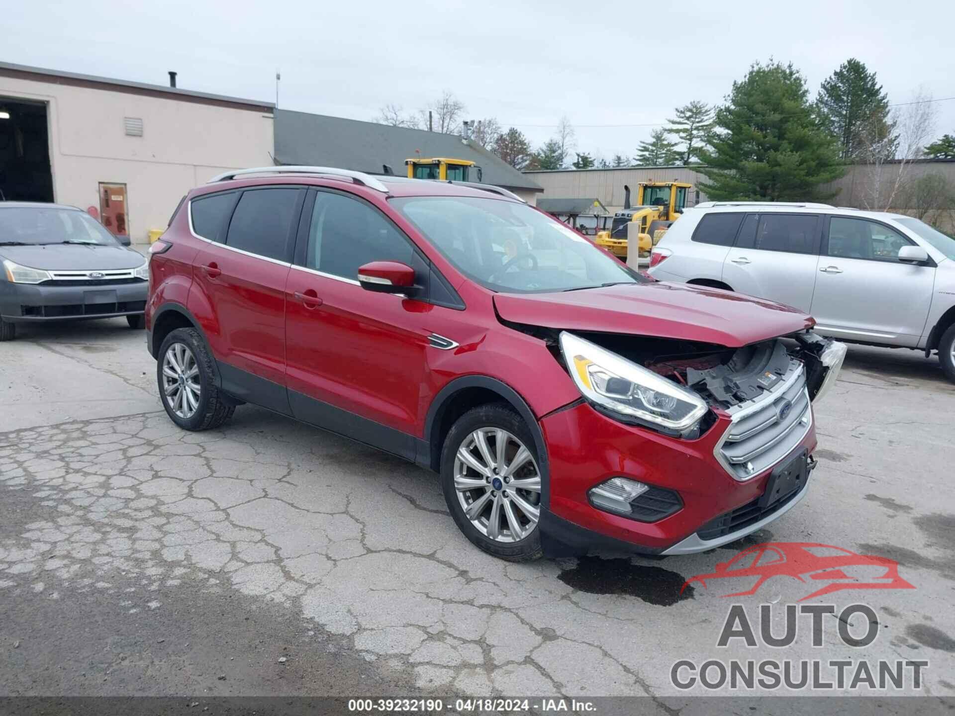 FORD ESCAPE 2017 - 1FMCU9J90HUE27682