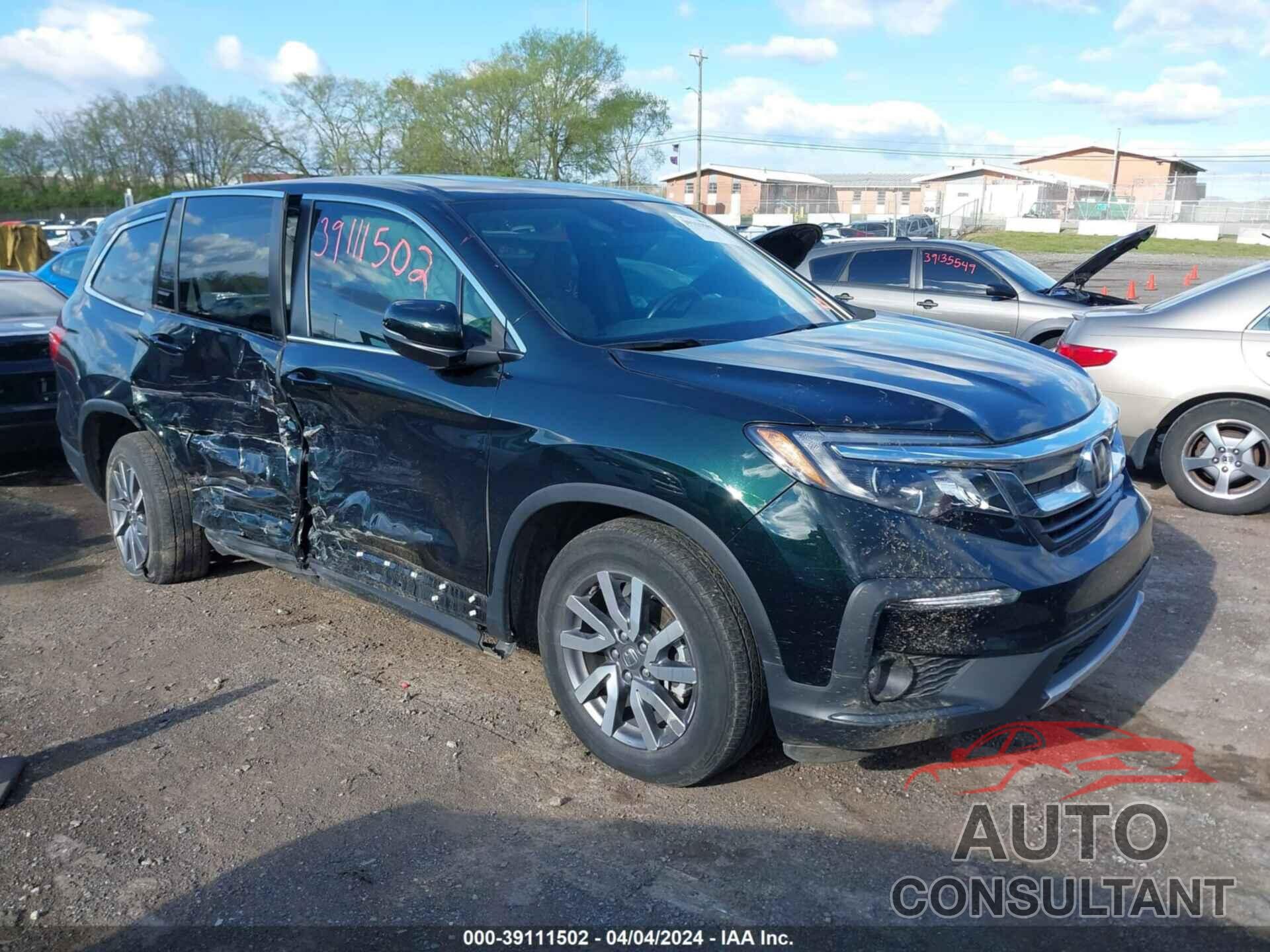 HONDA PILOT 2021 - 5FNYF5H54MB005756