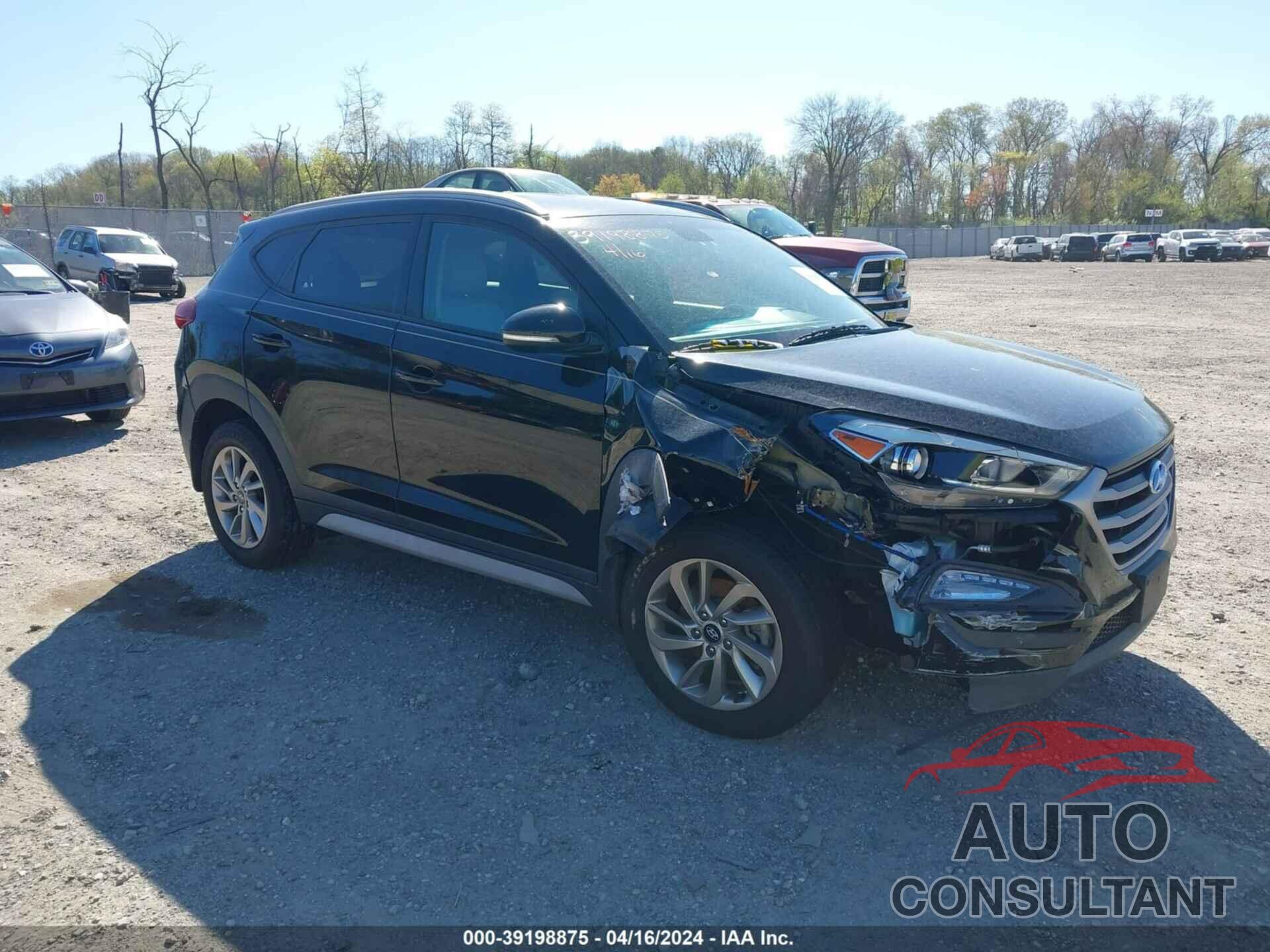 HYUNDAI TUCSON 2017 - KM8J3CA44HU528722