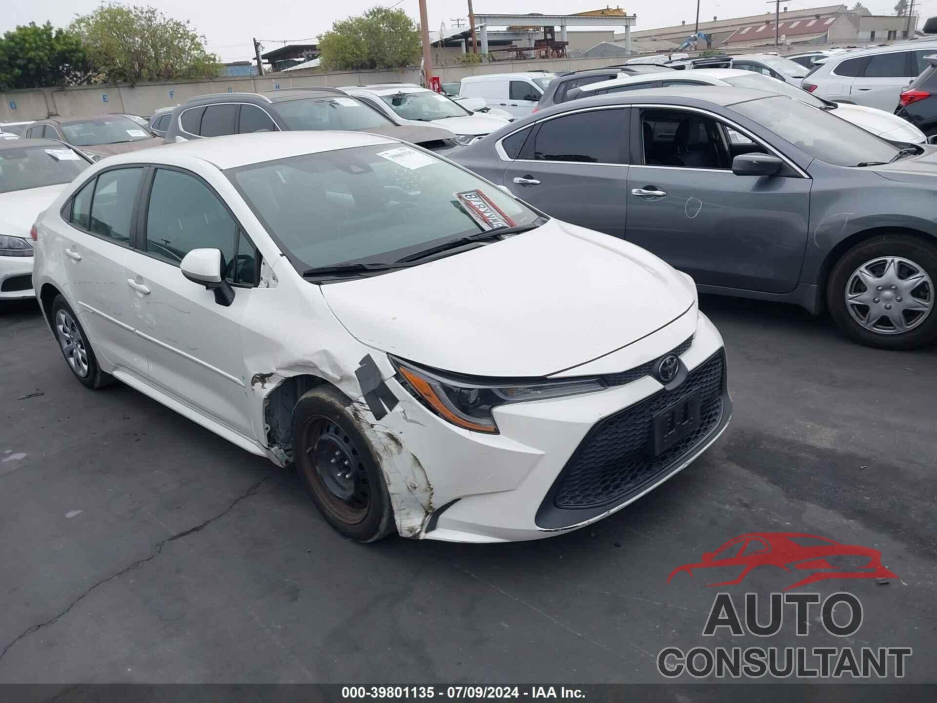 TOYOTA COROLLA 2021 - 5YFEPMAE8MP237074