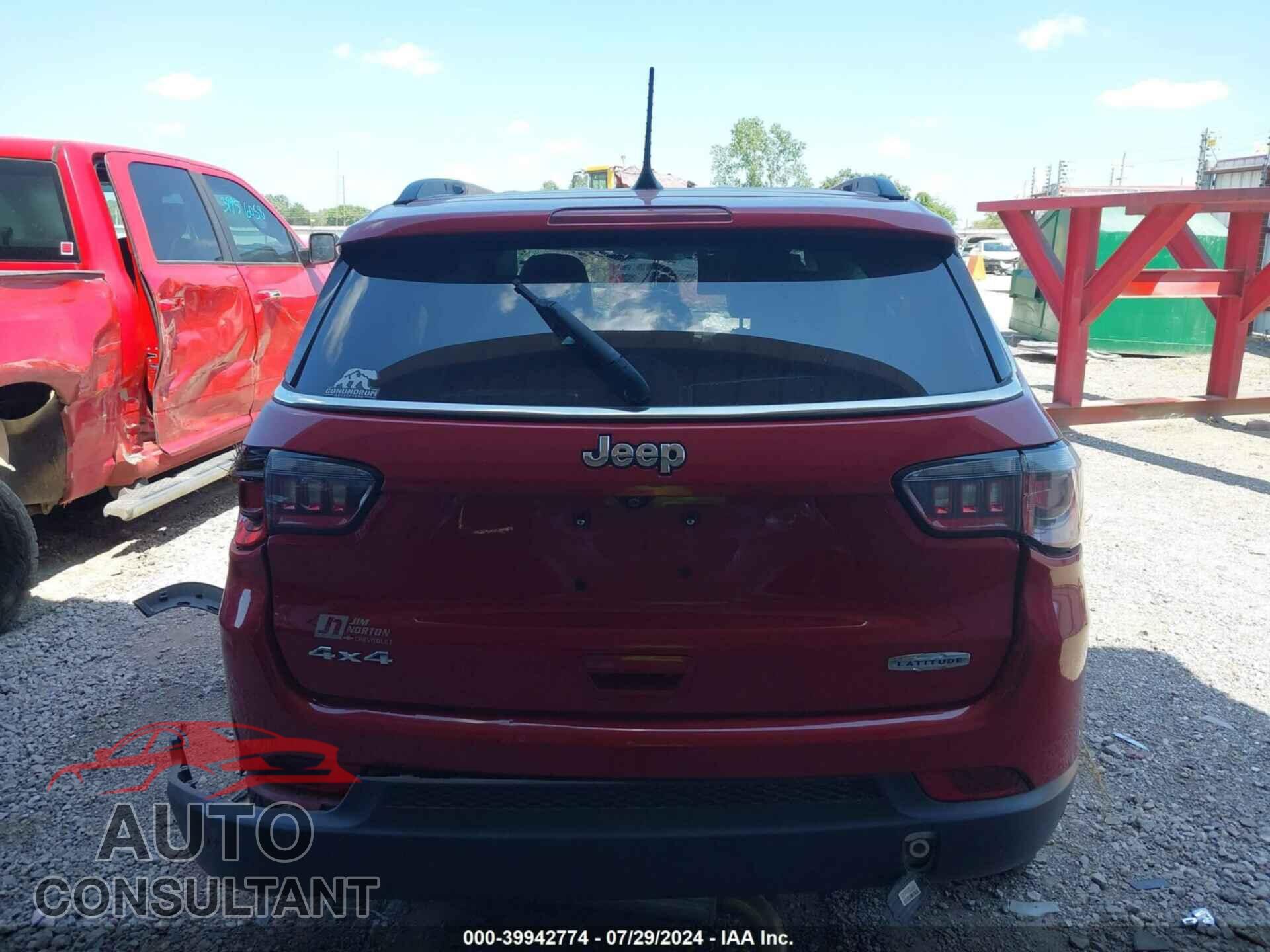 JEEP COMPASS 2020 - 3C4NJDBBXLT143182