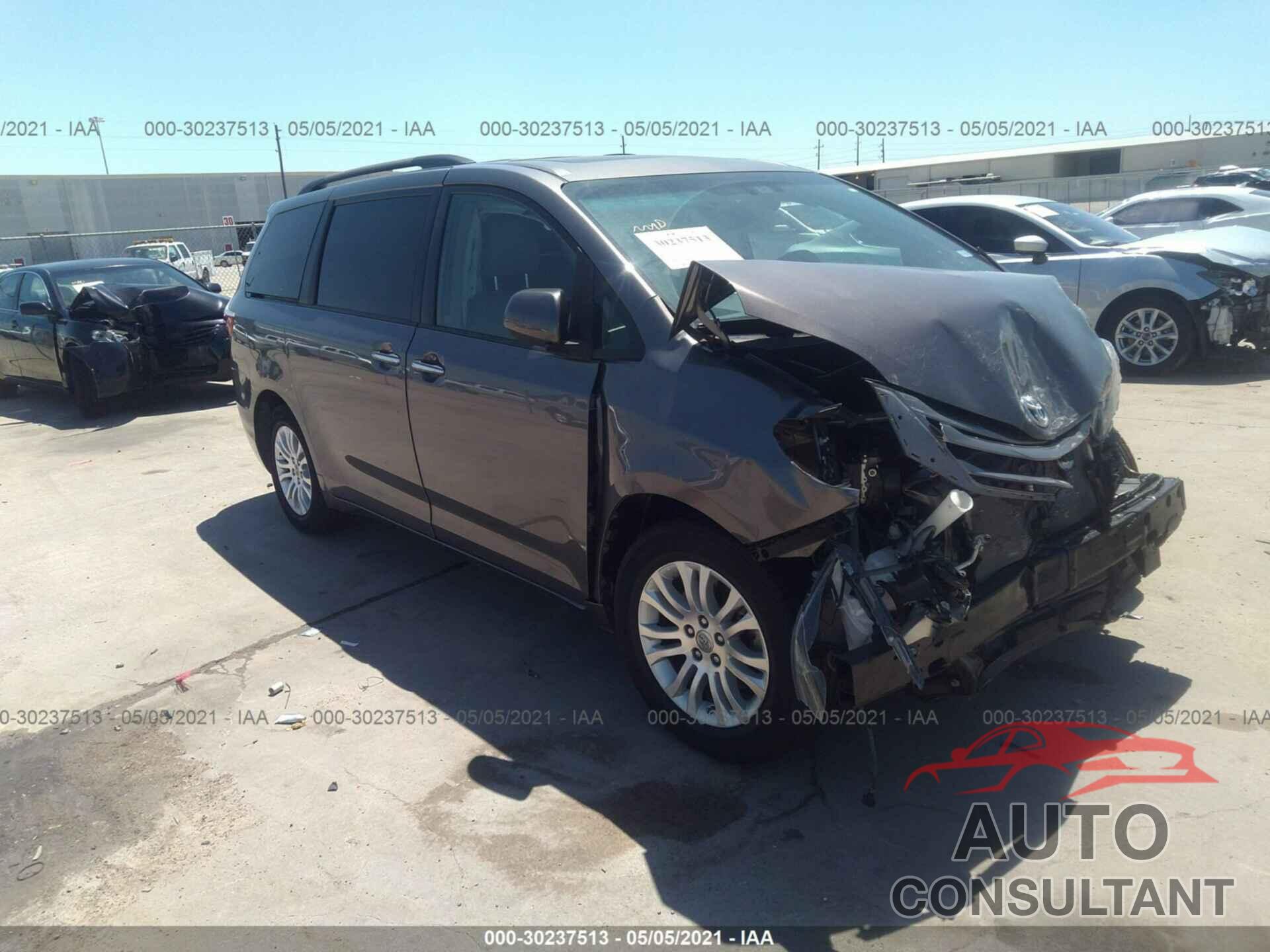 TOYOTA SIENNA 2017 - 5TDYZ3DC0HS888742