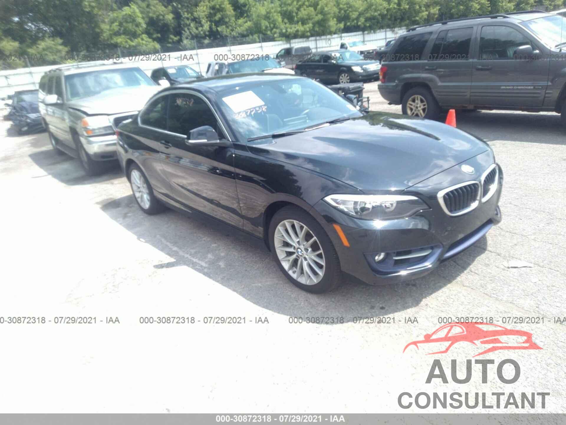 BMW 2 SERIES 2016 - WBA1G9C54GV726076