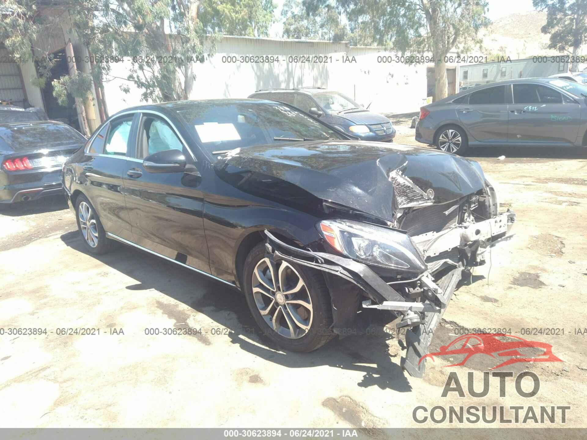 MERCEDES-BENZ C-CLASS 2016 - 55SWF4KB3GU110503