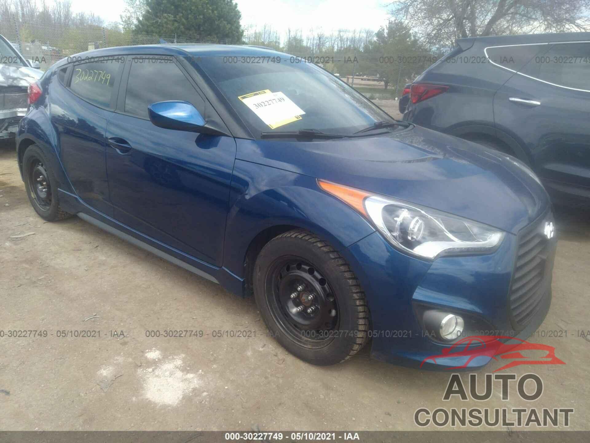 HYUNDAI VELOSTER 2016 - KMHTC6AE7GU275266