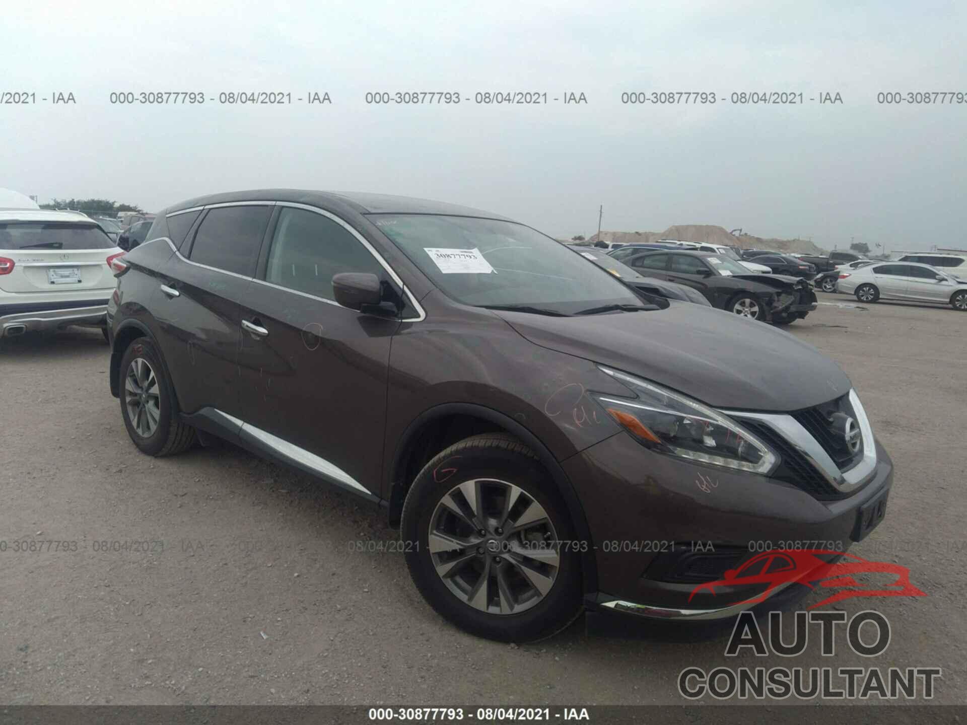 NISSAN MURANO 2018 - 5N1AZ2MG3JN101384