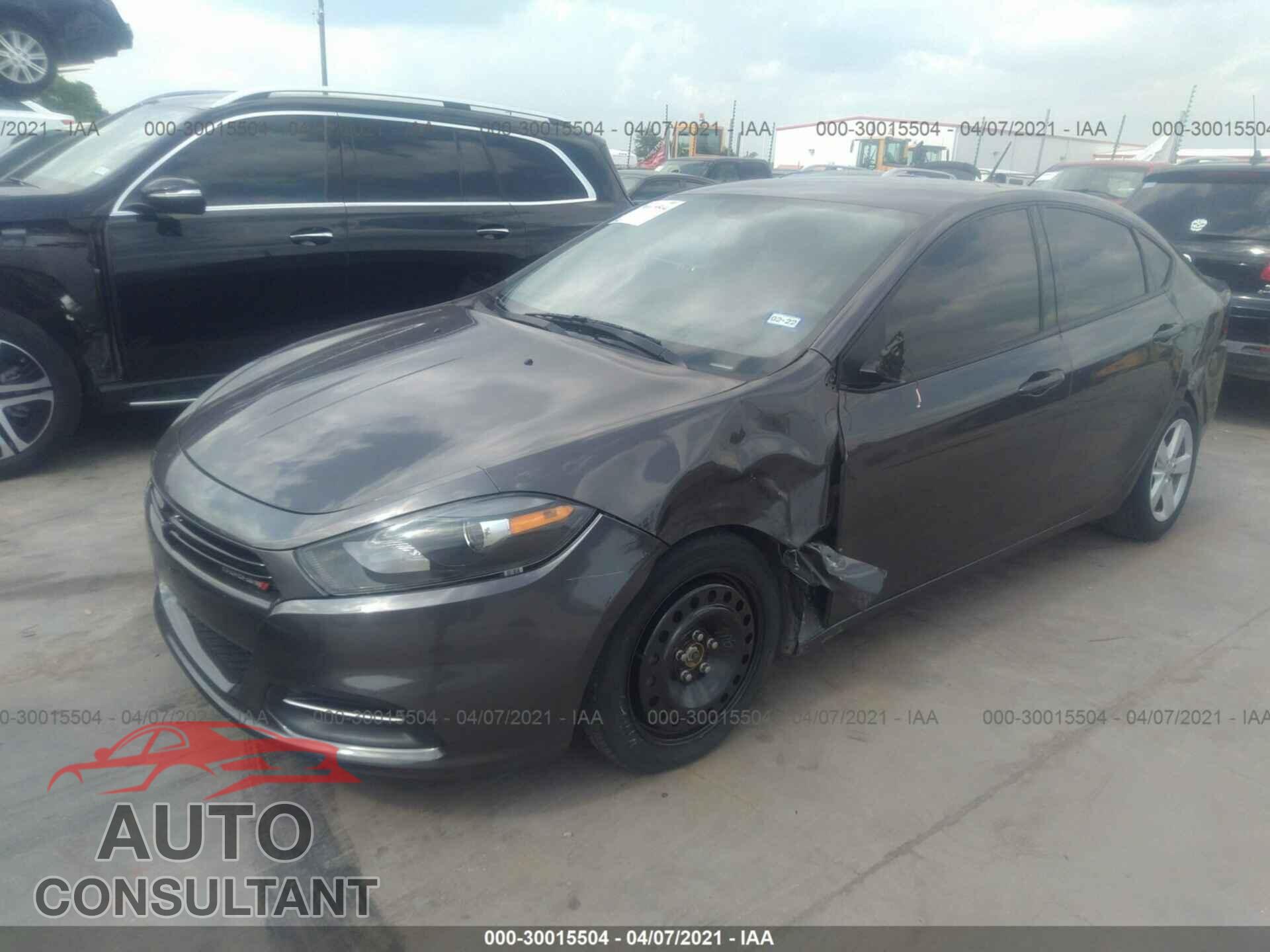 DODGE DART 2016 - 1C3CDFBB9GD661228