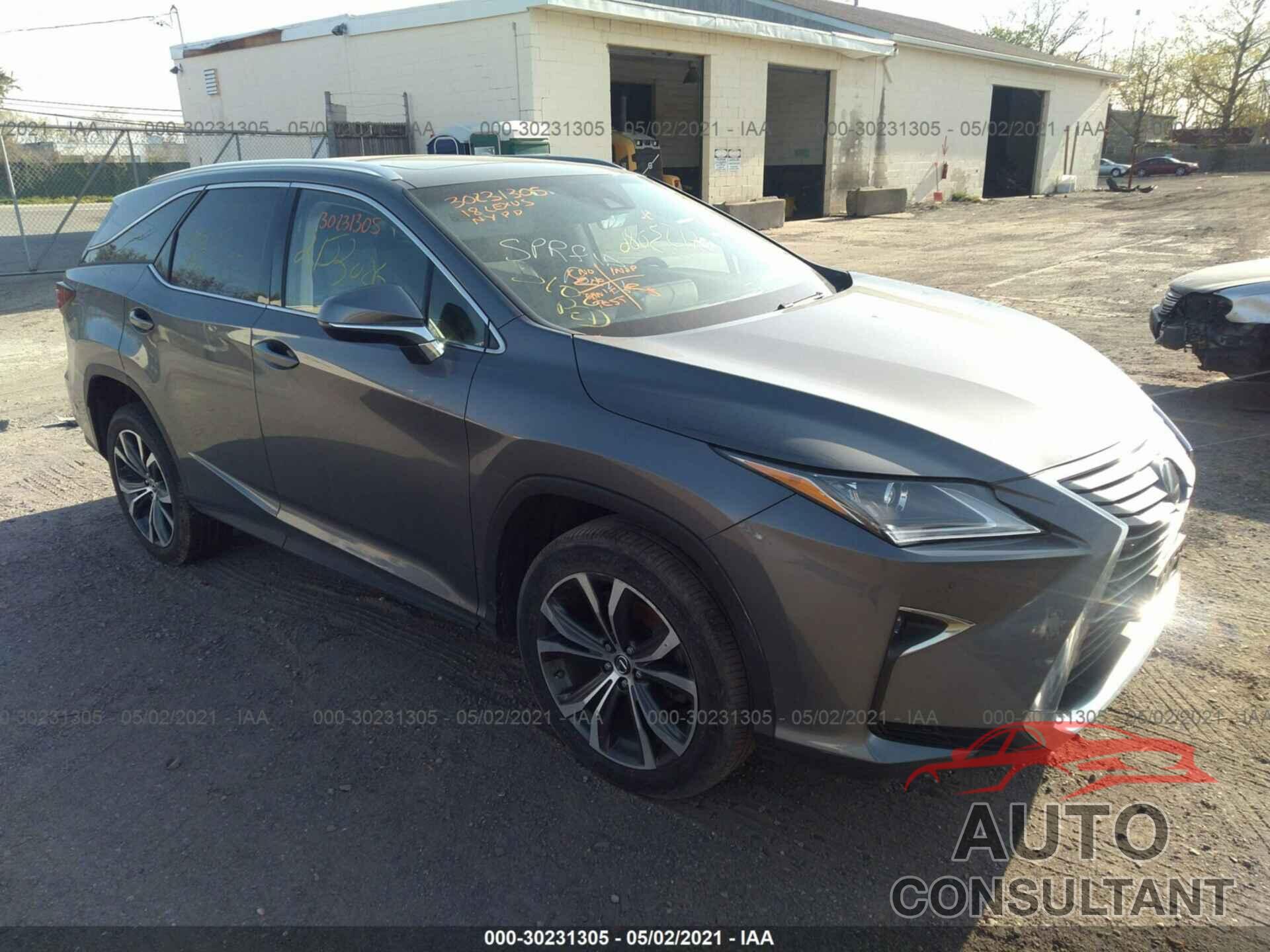 LEXUS RX 2018 - JTJDZKCA9J2014151