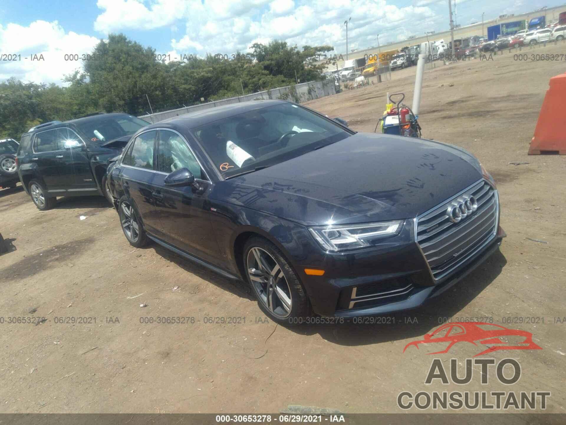 AUDI A4 2018 - WAUENAF4XJA025925