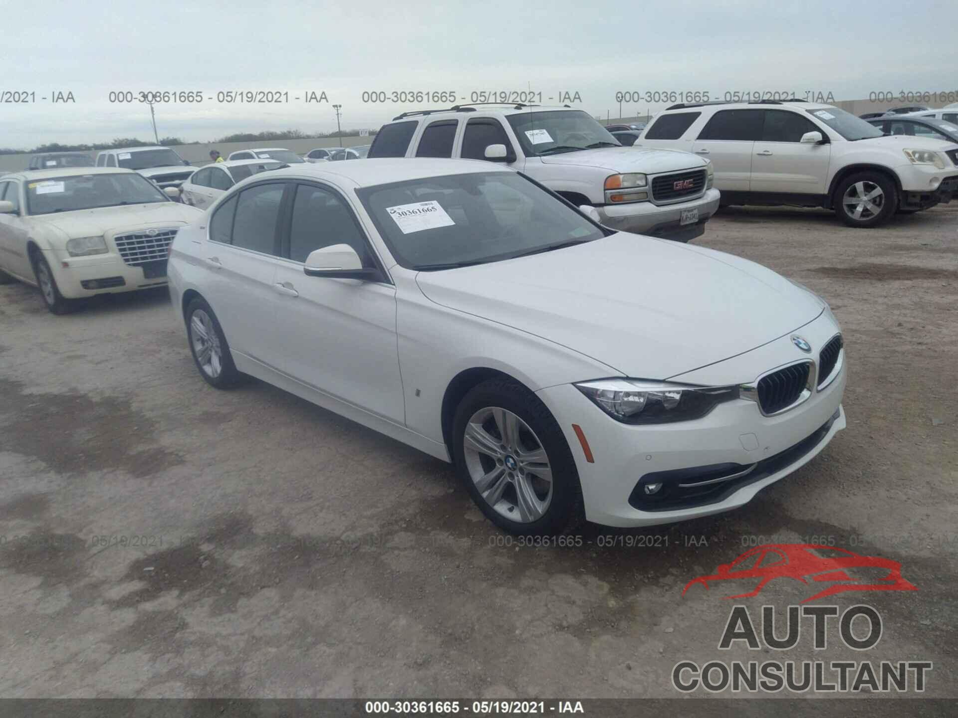 BMW 3 SERIES 2017 - WBA8E1C33HA159047