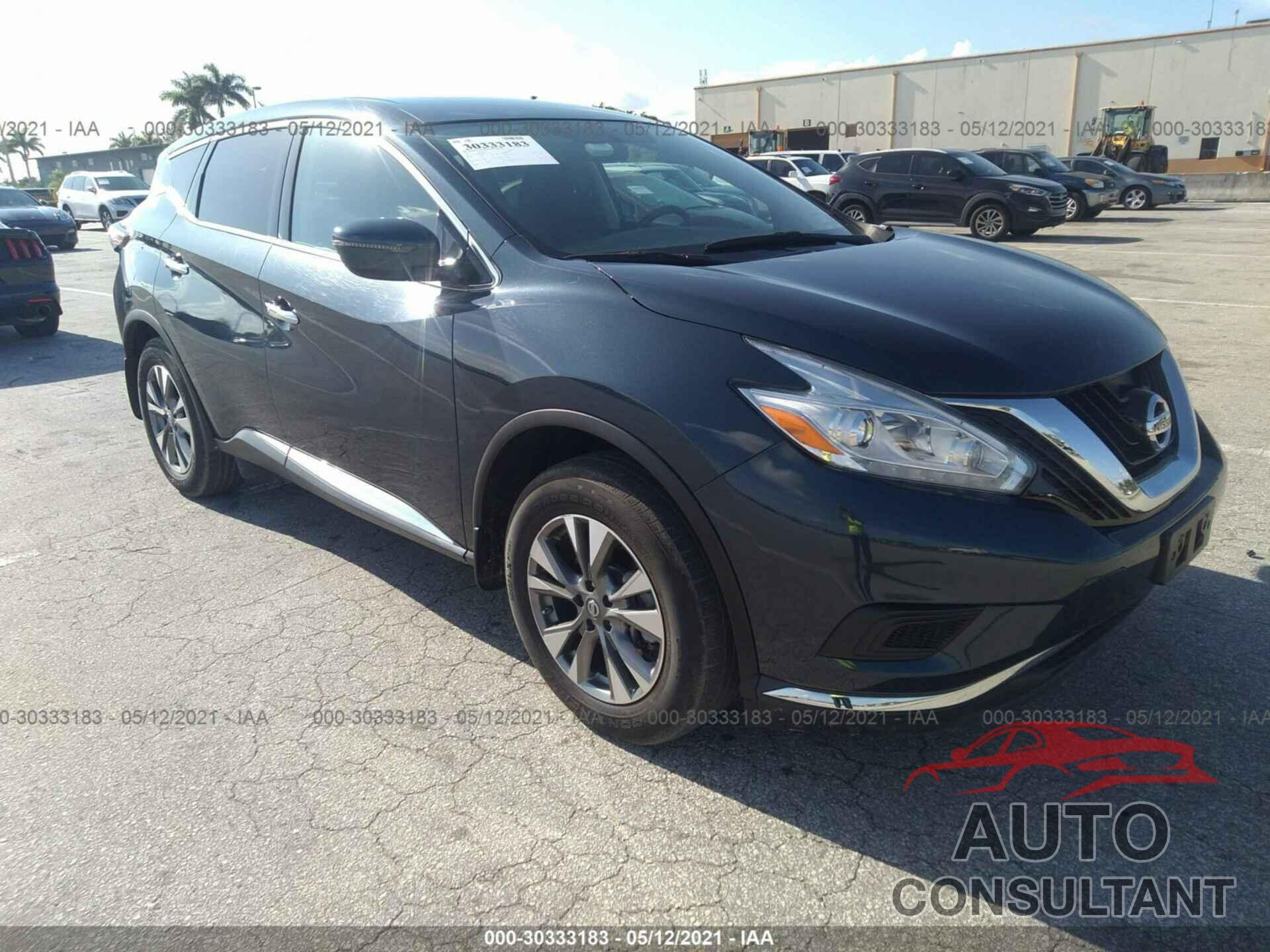 NISSAN MURANO 2017 - 5N1AZ2MH0HN201574