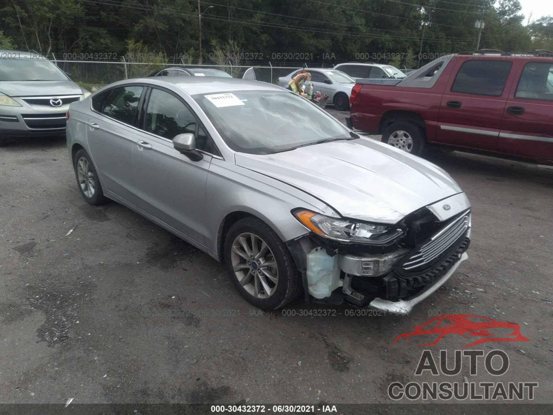 FORD FUSION 2017 - 3FA6P0H74HR224641