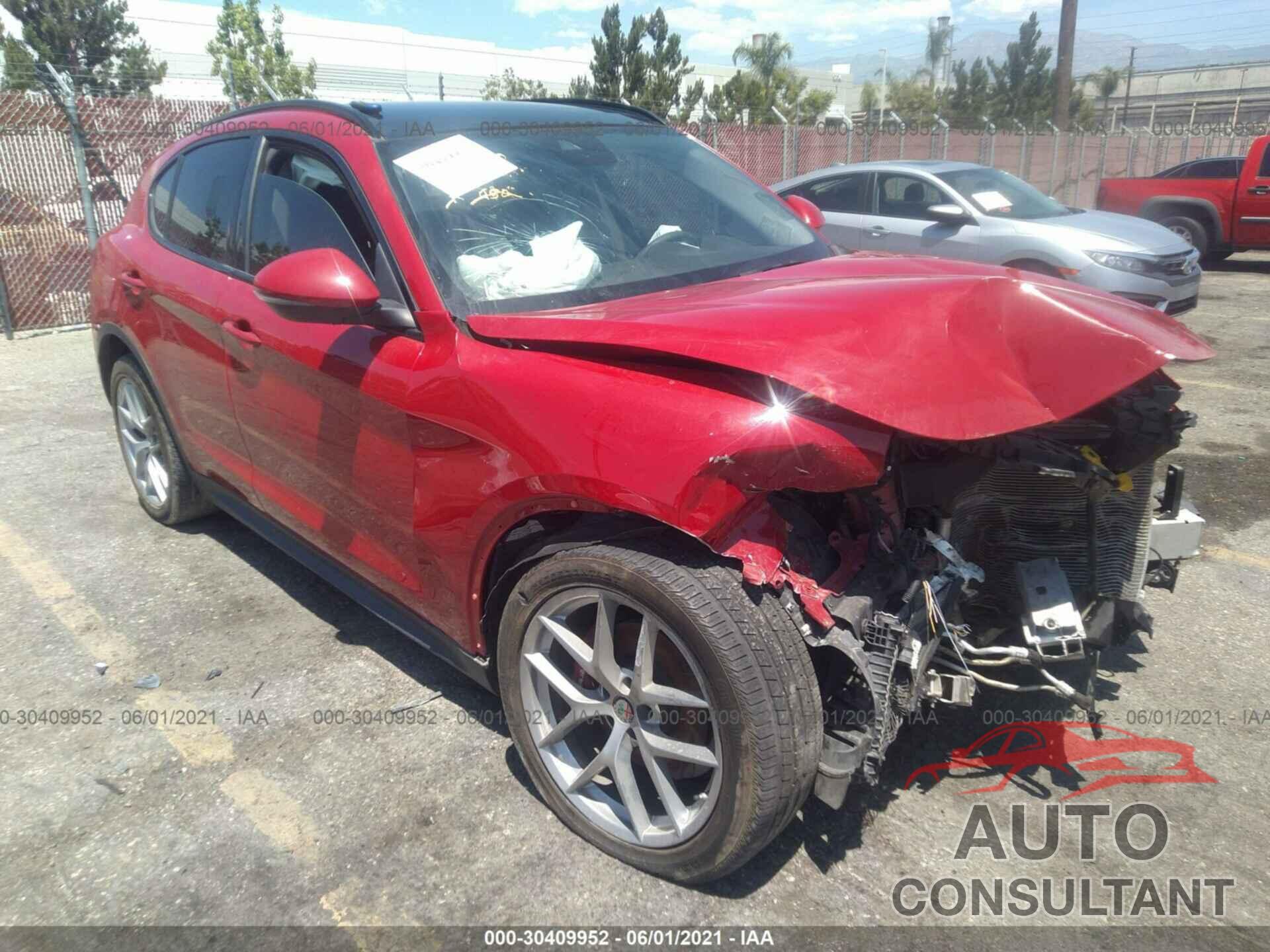 ALFA ROMEO STELVIO 2018 - ZASFAKPN1J7B96924