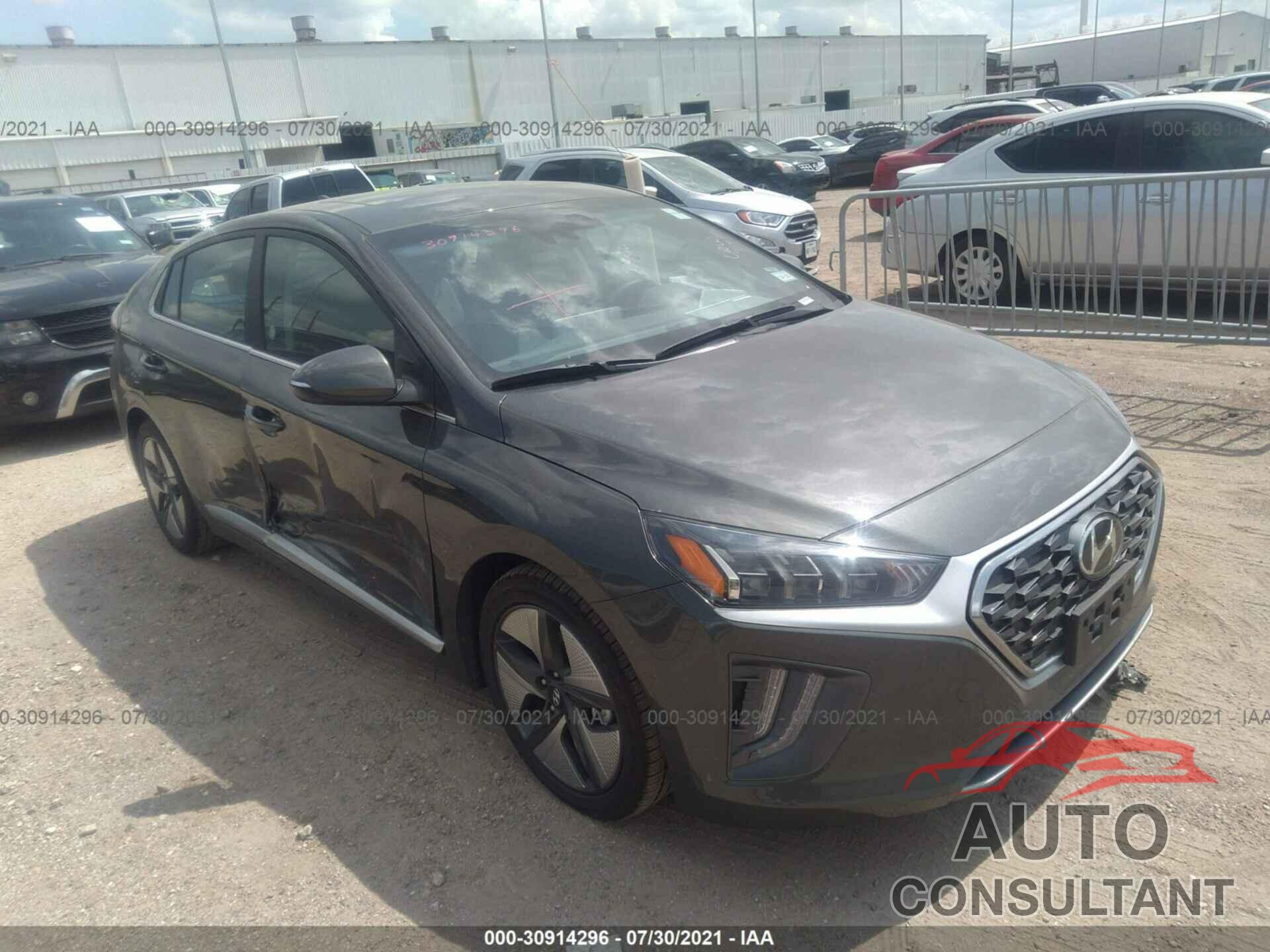 HYUNDAI IONIQ HYBRID 2021 - KMHC85LC1MU255761