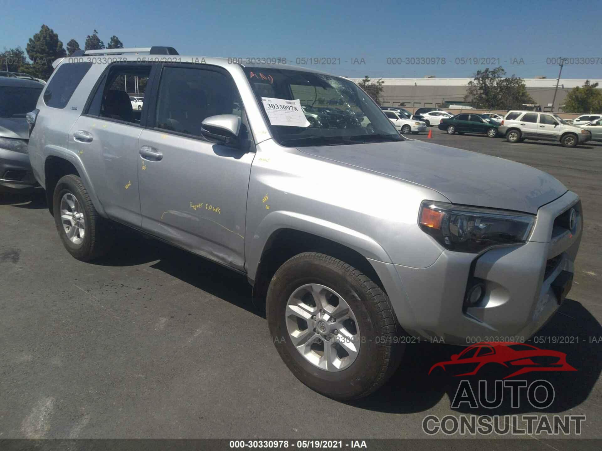 TOYOTA 4RUNNER 2019 - JTEBU5JR5K5721357