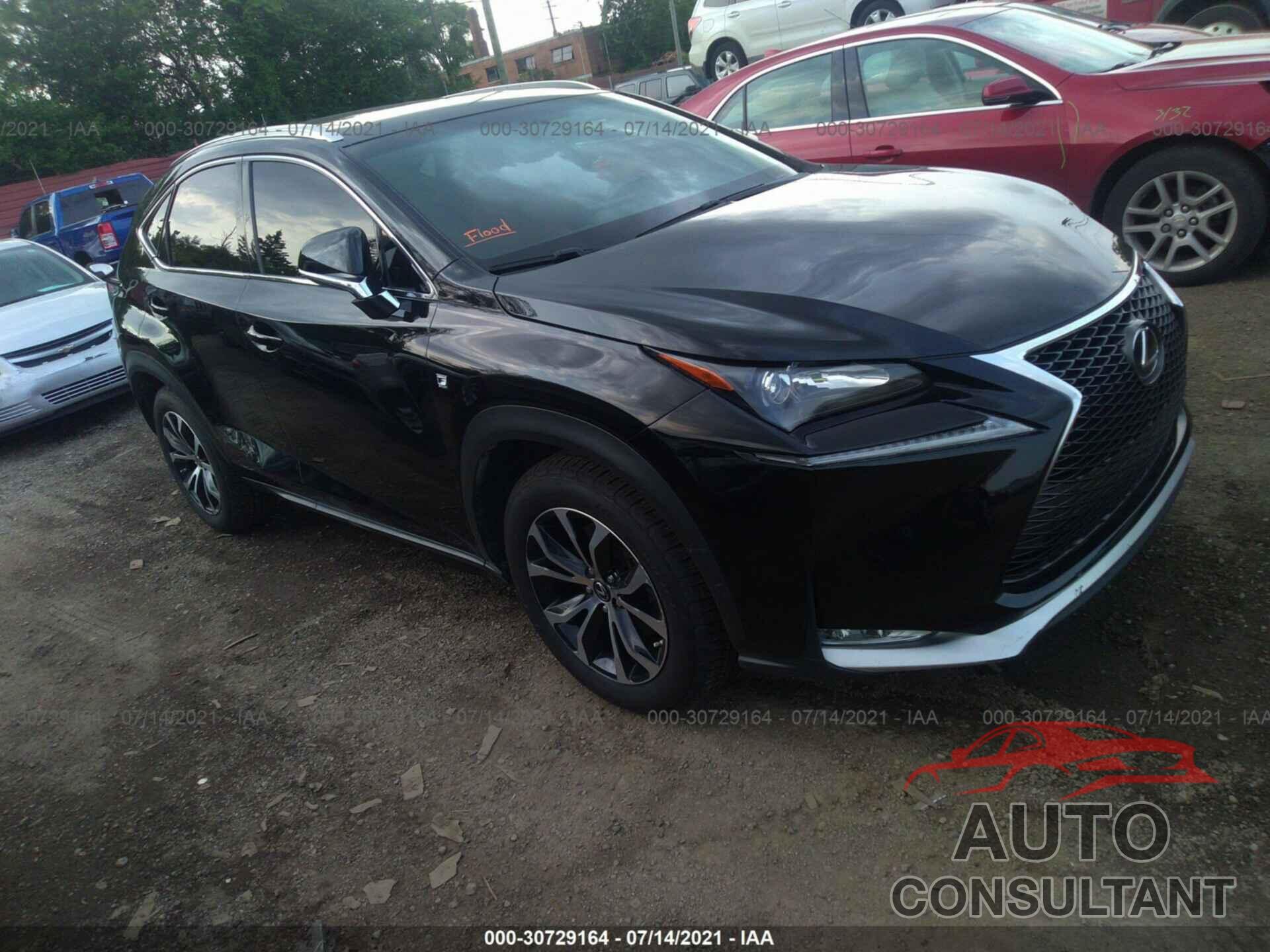 LEXUS NX 200T 2016 - JTJBARBZ4G2088763