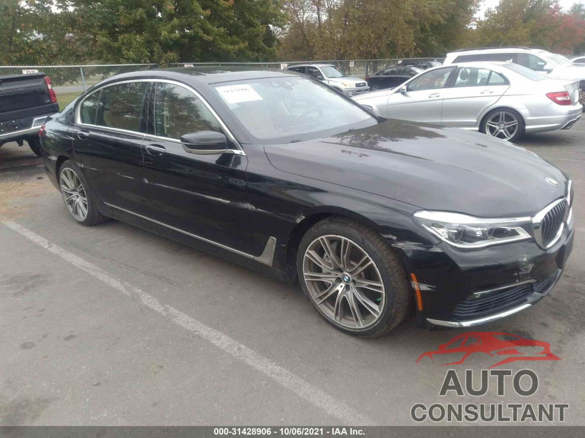 BMW 7 SERIES 2016 - WBA7F2C57GG420319