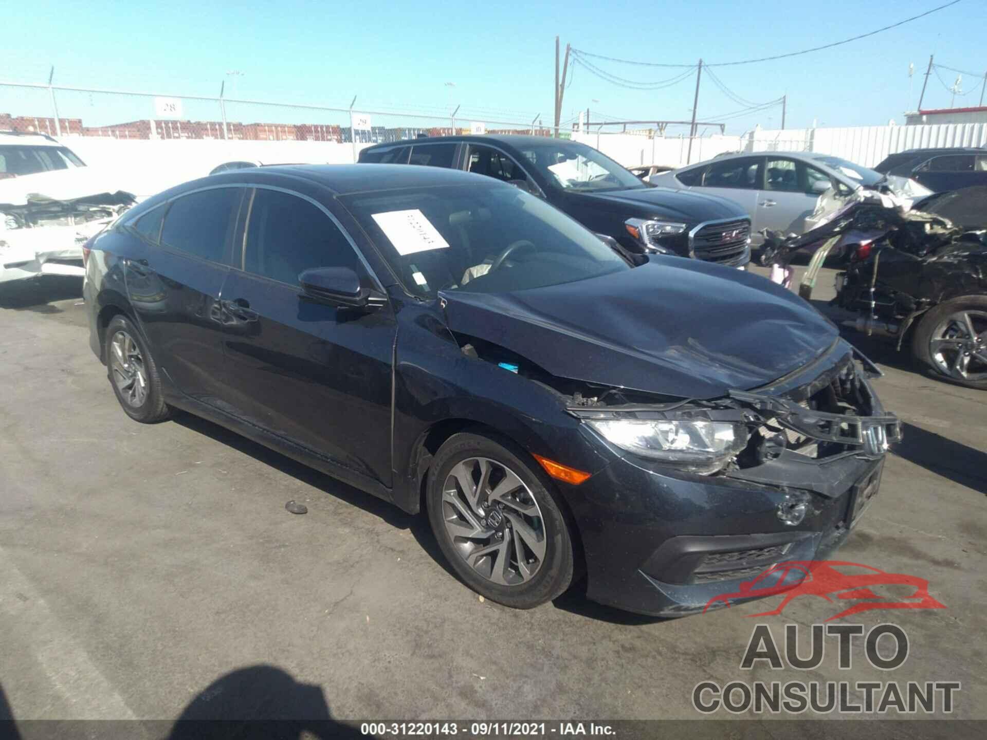 HONDA CIVIC SEDAN 2018 - 2HGFC2F76JH501636