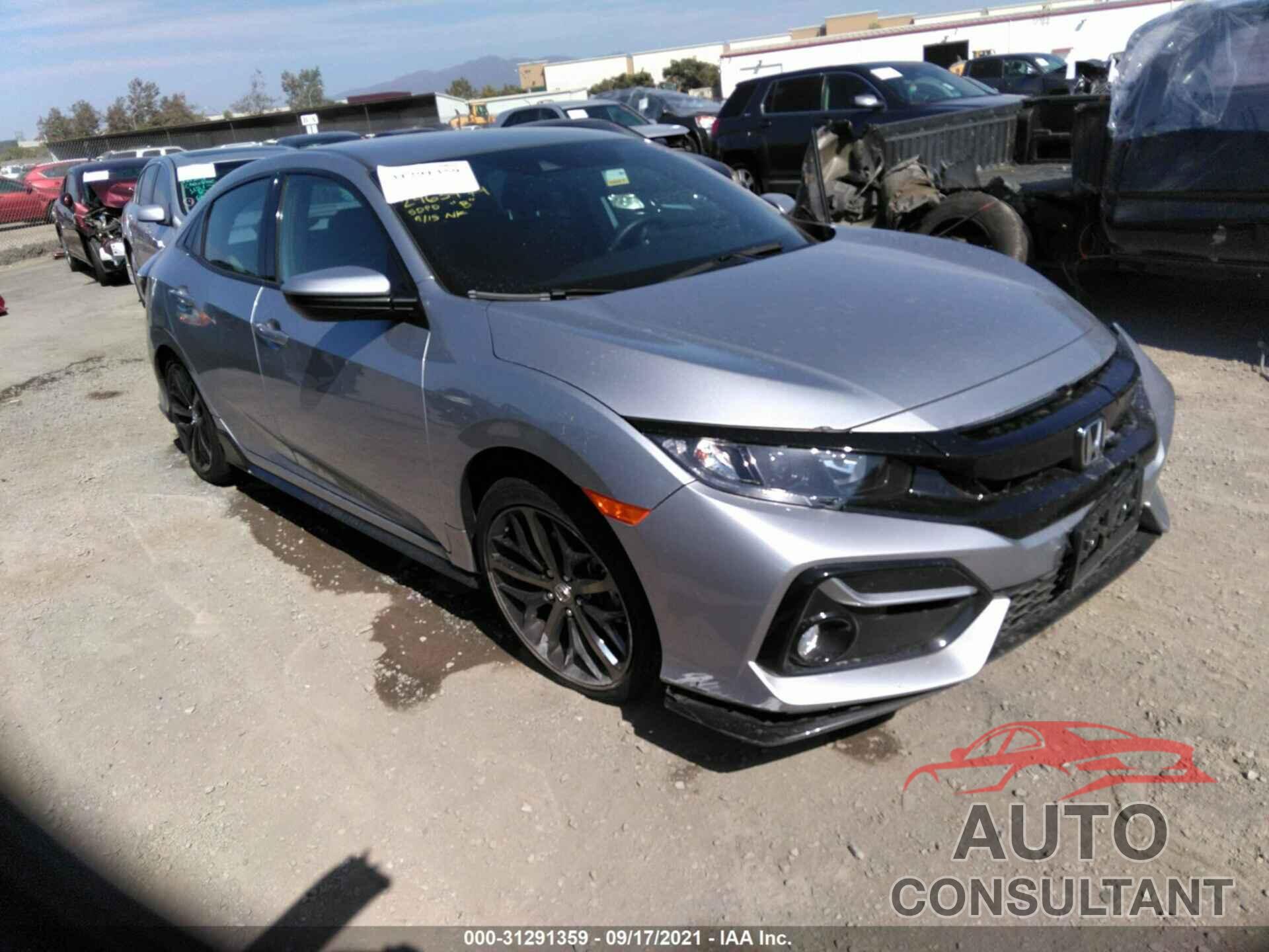 HONDA CIVIC HATCHBACK 2021 - SHHFK7H47MU417979
