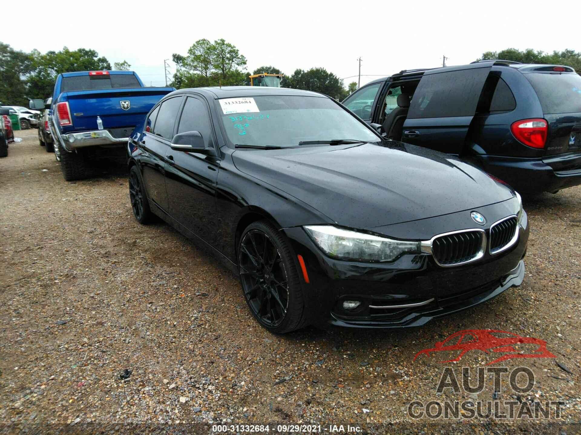 BMW 3 SERIES 2016 - WBA8E9G5XGNT82770