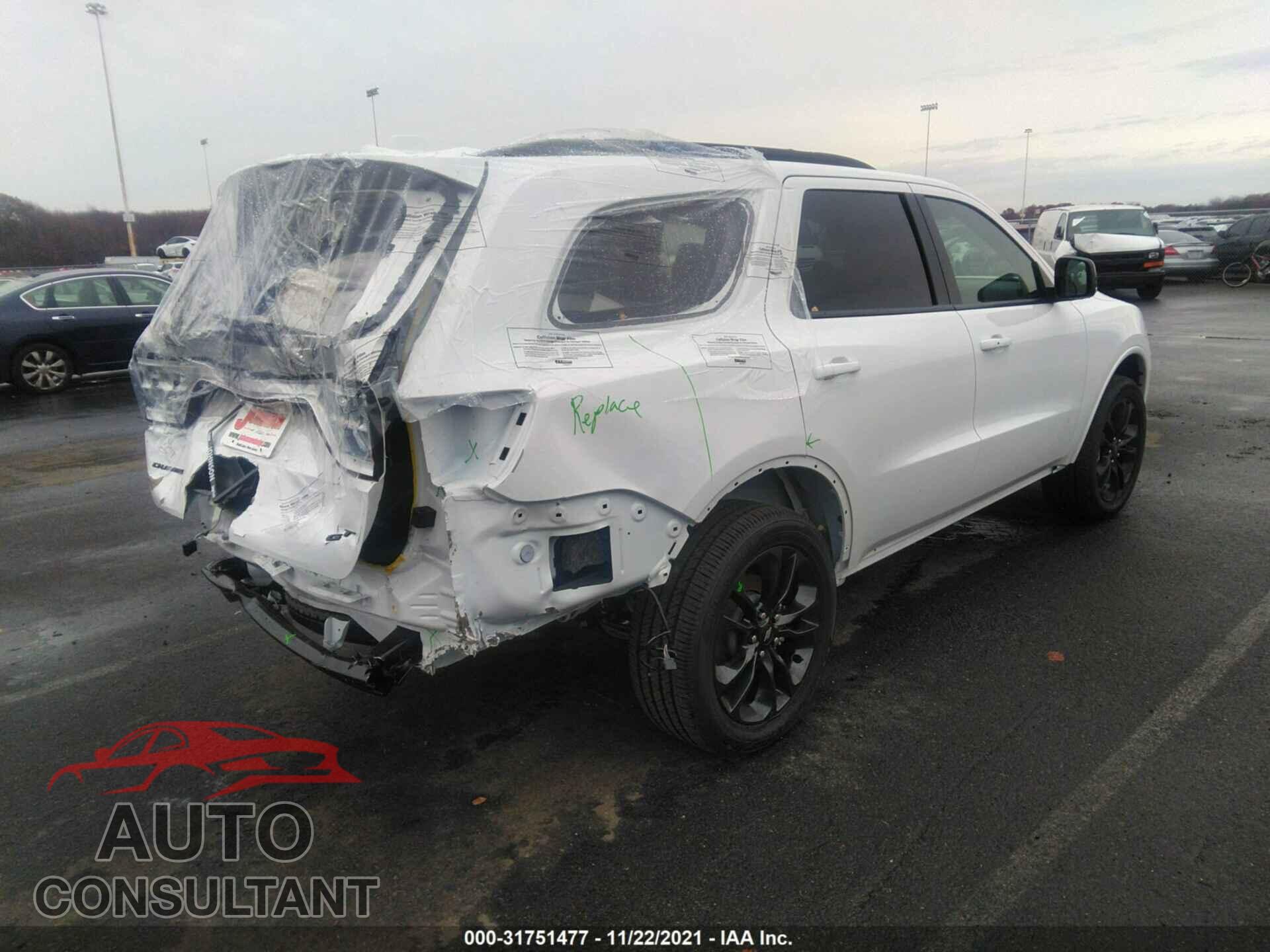 DODGE DURANGO 2021 - 1C4RDJDG3MC765166