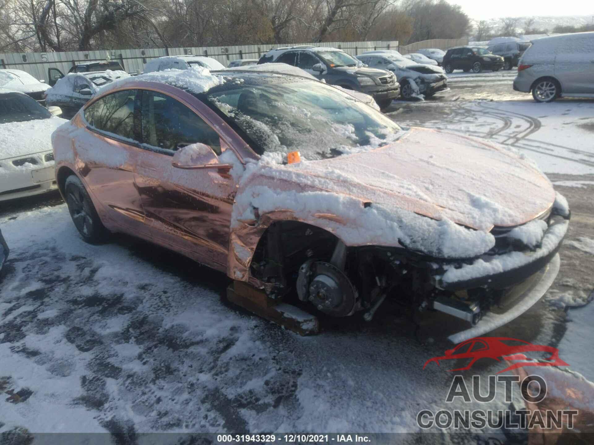 TESLA MODEL 3 2021 - 5YJ3E1EBXMF938206