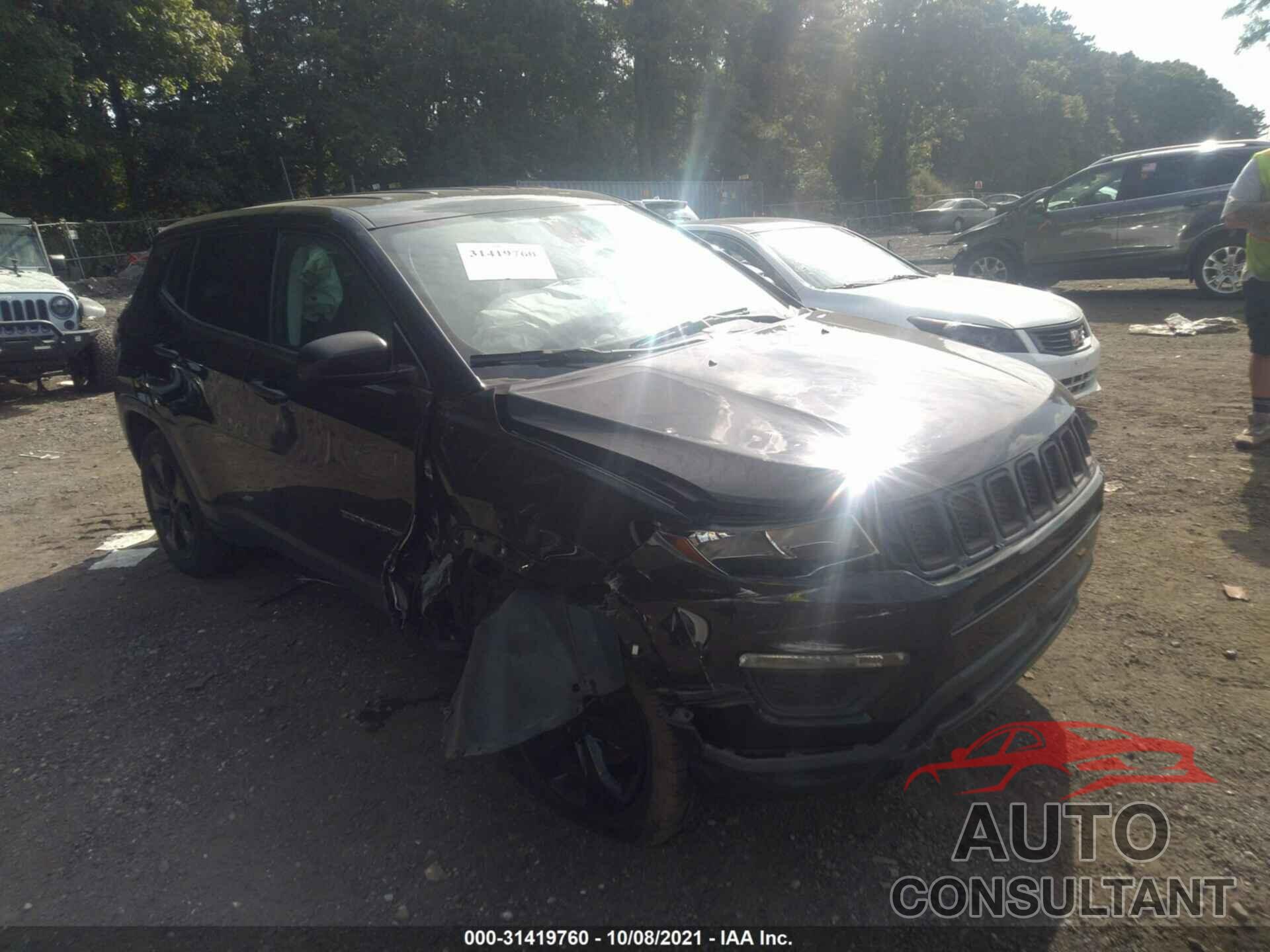 JEEP COMPASS 2017 - 3C4NJDABXHT627622