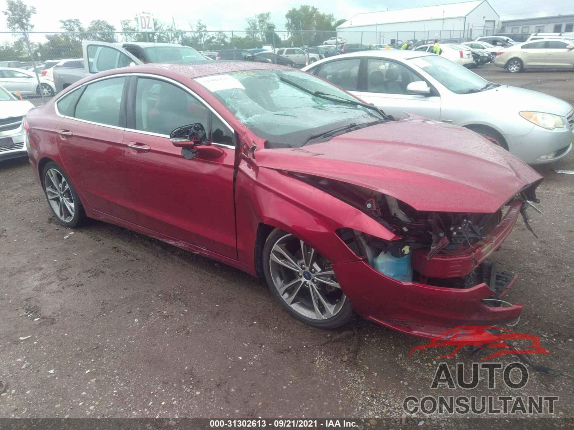 FORD FUSION 2017 - 3FA6P0K96HR139195