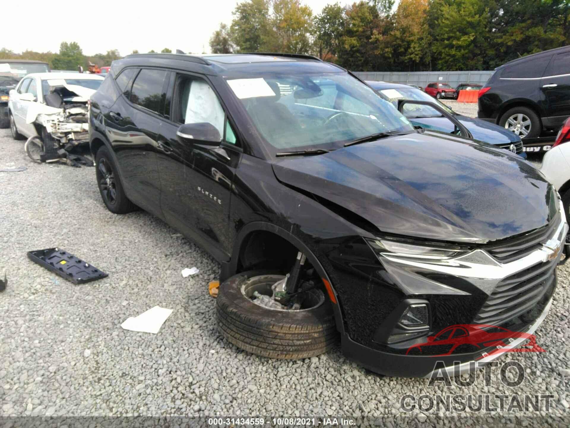 CHEVROLET BLAZER 2021 - 3GNKBHR46MS550090