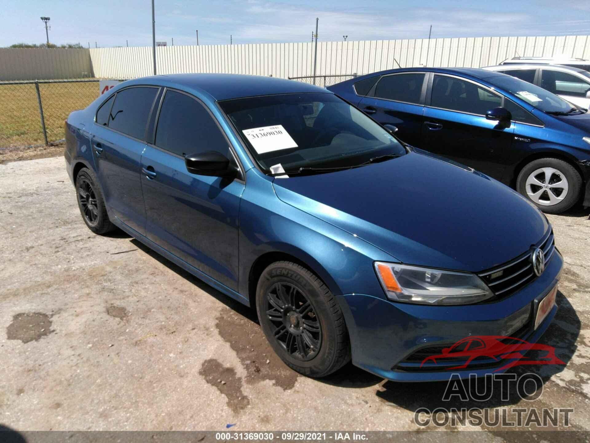 VOLKSWAGEN JETTA SEDAN 2016 - 3VW267AJXGM213128