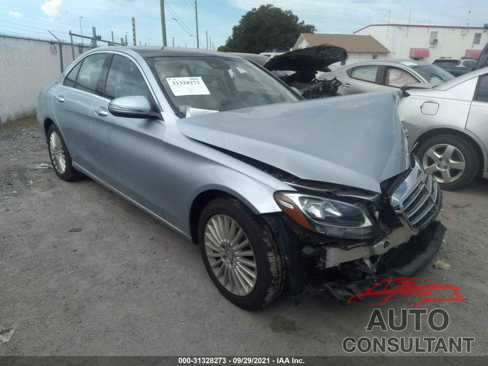 MERCEDES-BENZ C-CLASS 2017 - 55SWF4KB6HU190459