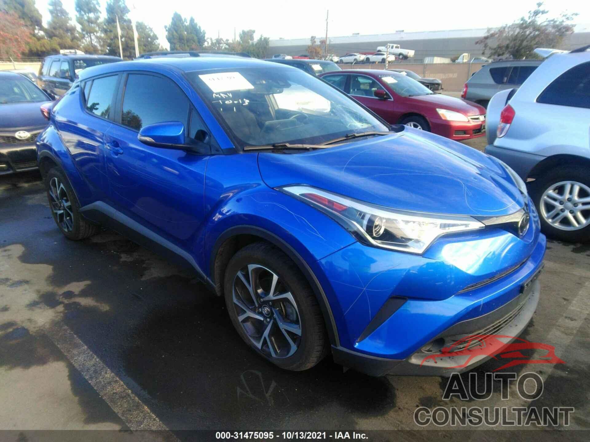 TOYOTA C-HR 2018 - NMTKHMBX9JR054316