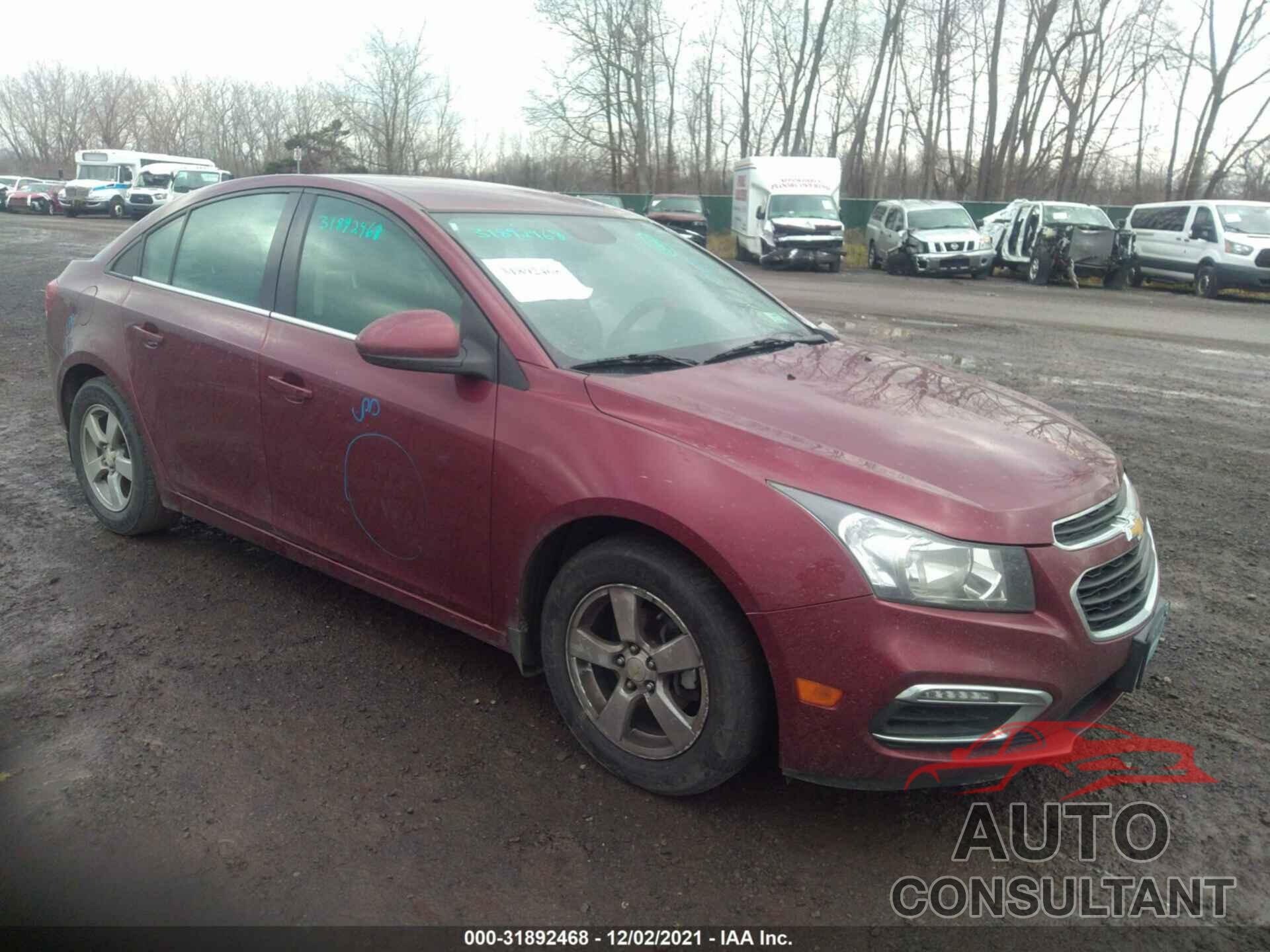 CHEVROLET CRUZE LIMITED 2016 - 1G1PE5SB3G7195193