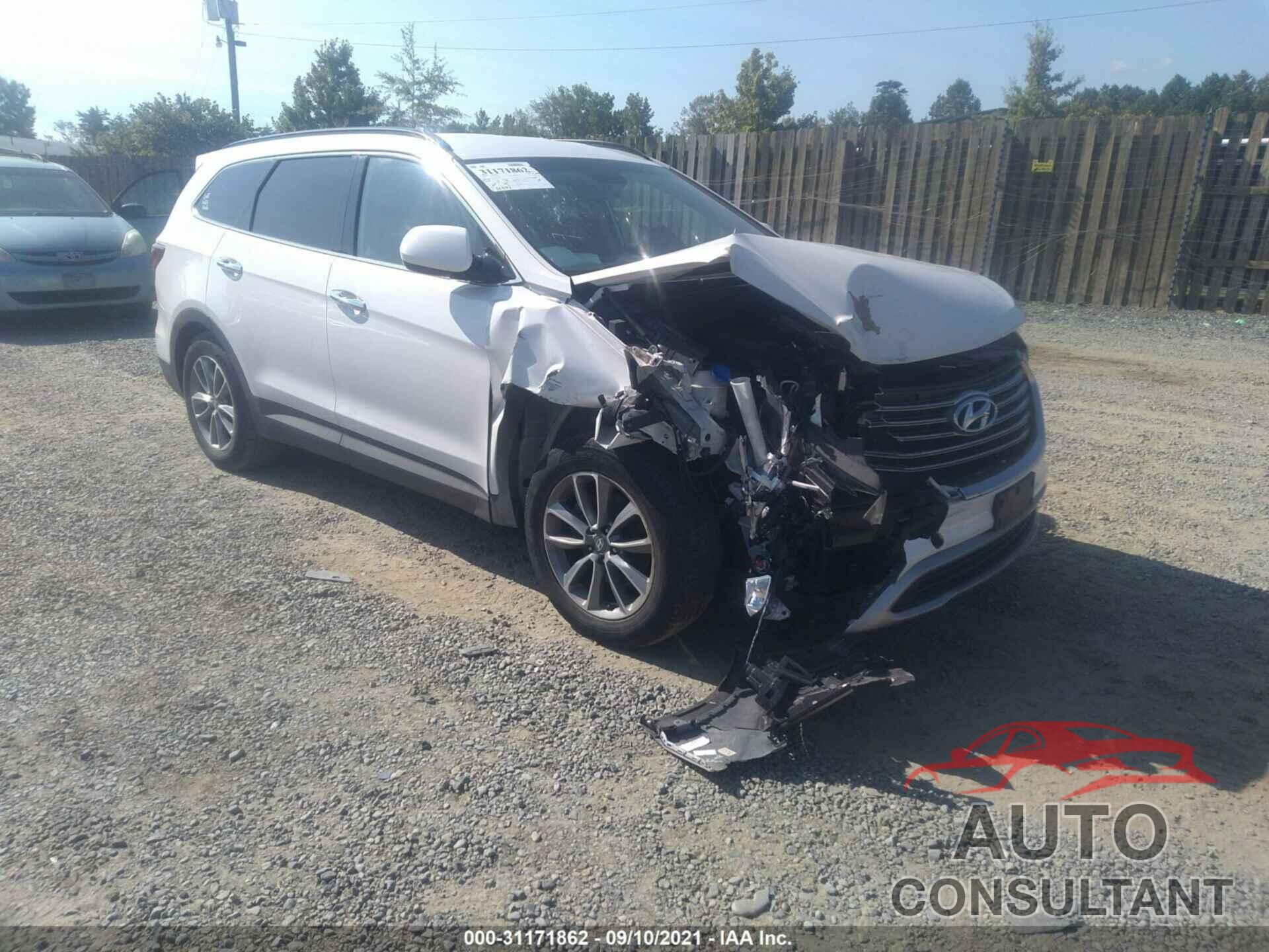 HYUNDAI SANTA FE 2018 - KM8SM4HF7JU266621