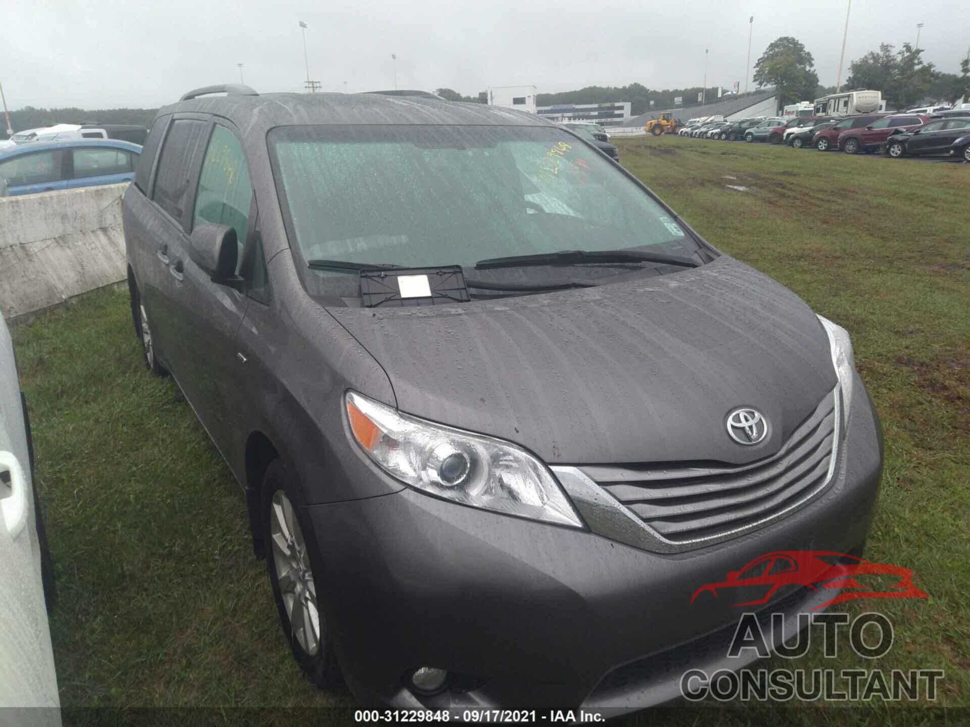 TOYOTA SIENNA 2017 - 5TDDZ3DC1HS160331