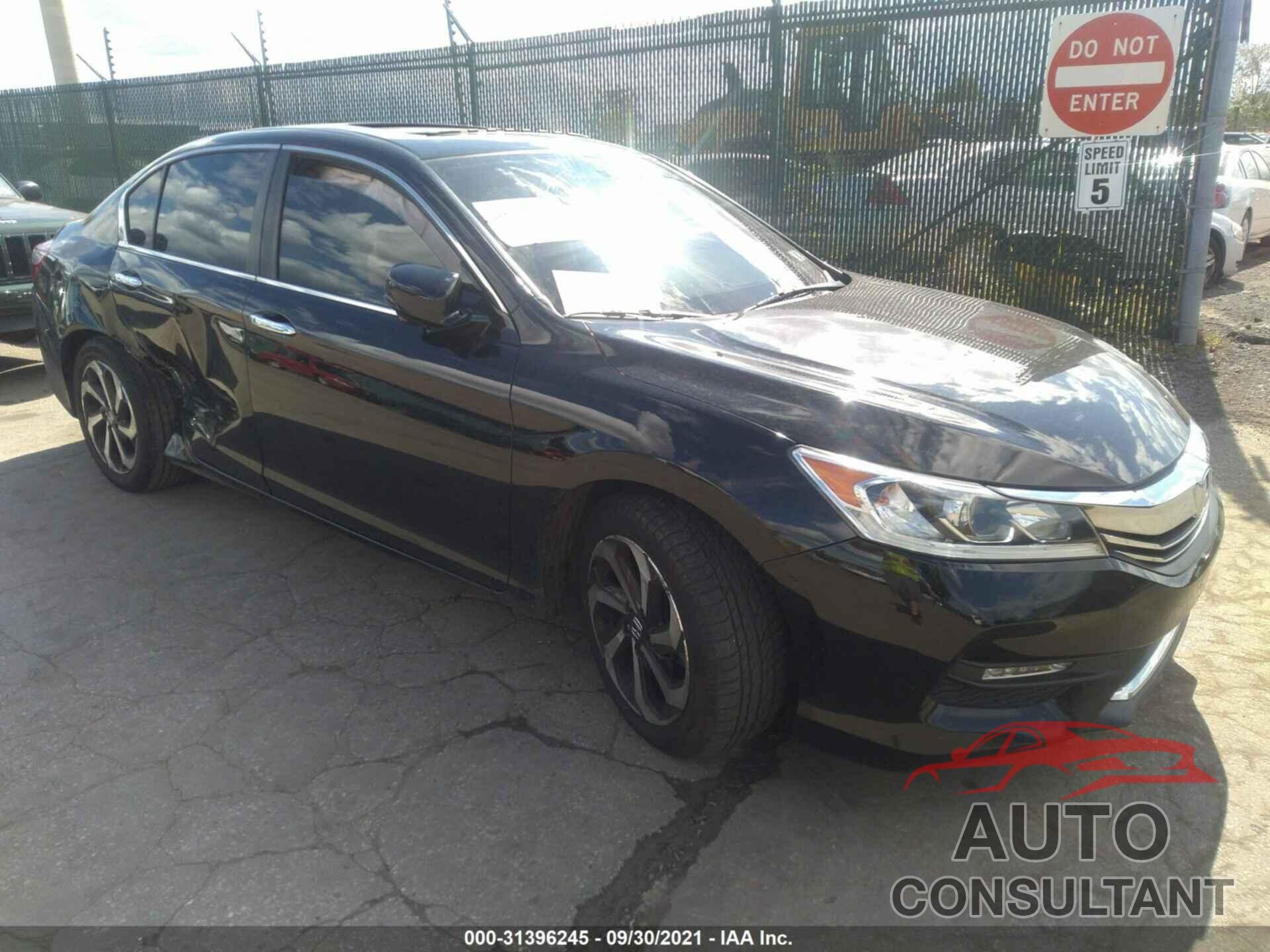 HONDA ACCORD SEDAN 2017 - 1HGCR2F7XHA176502