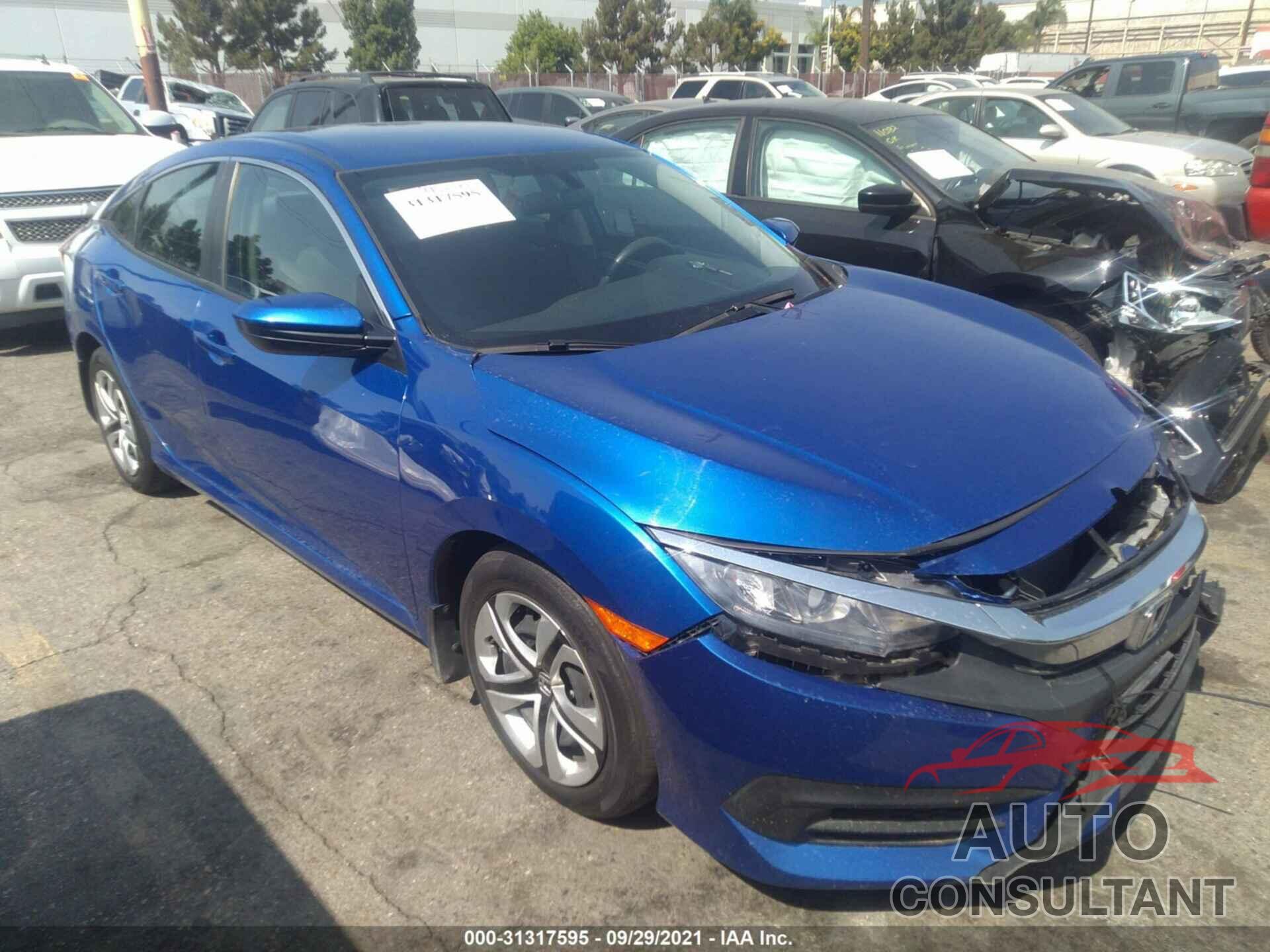 HONDA CIVIC SEDAN 2017 - 2HGFC2F5XHH560603