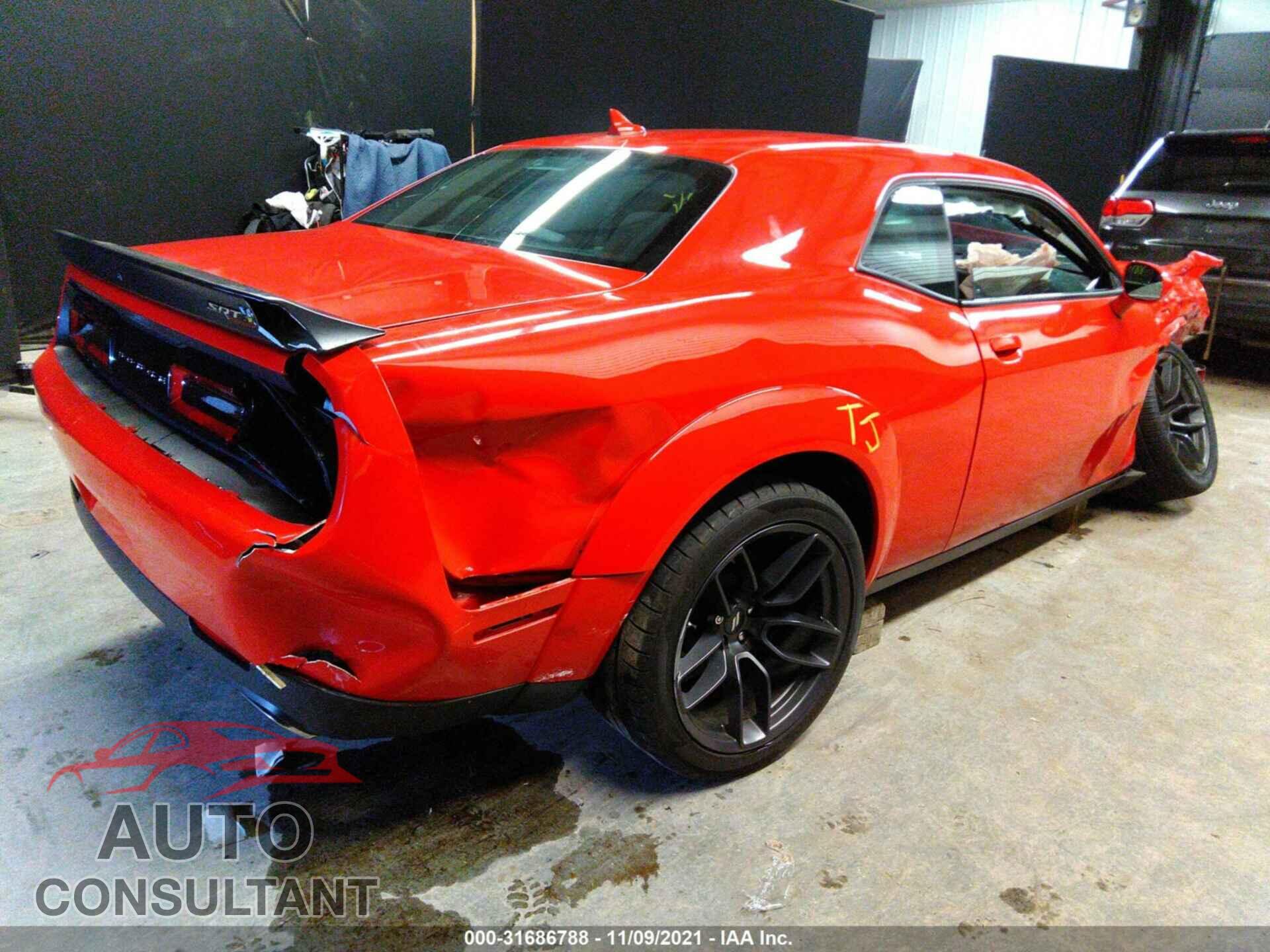 DODGE CHALLENGER 2019 - 2C3CDZFJ2KH625413