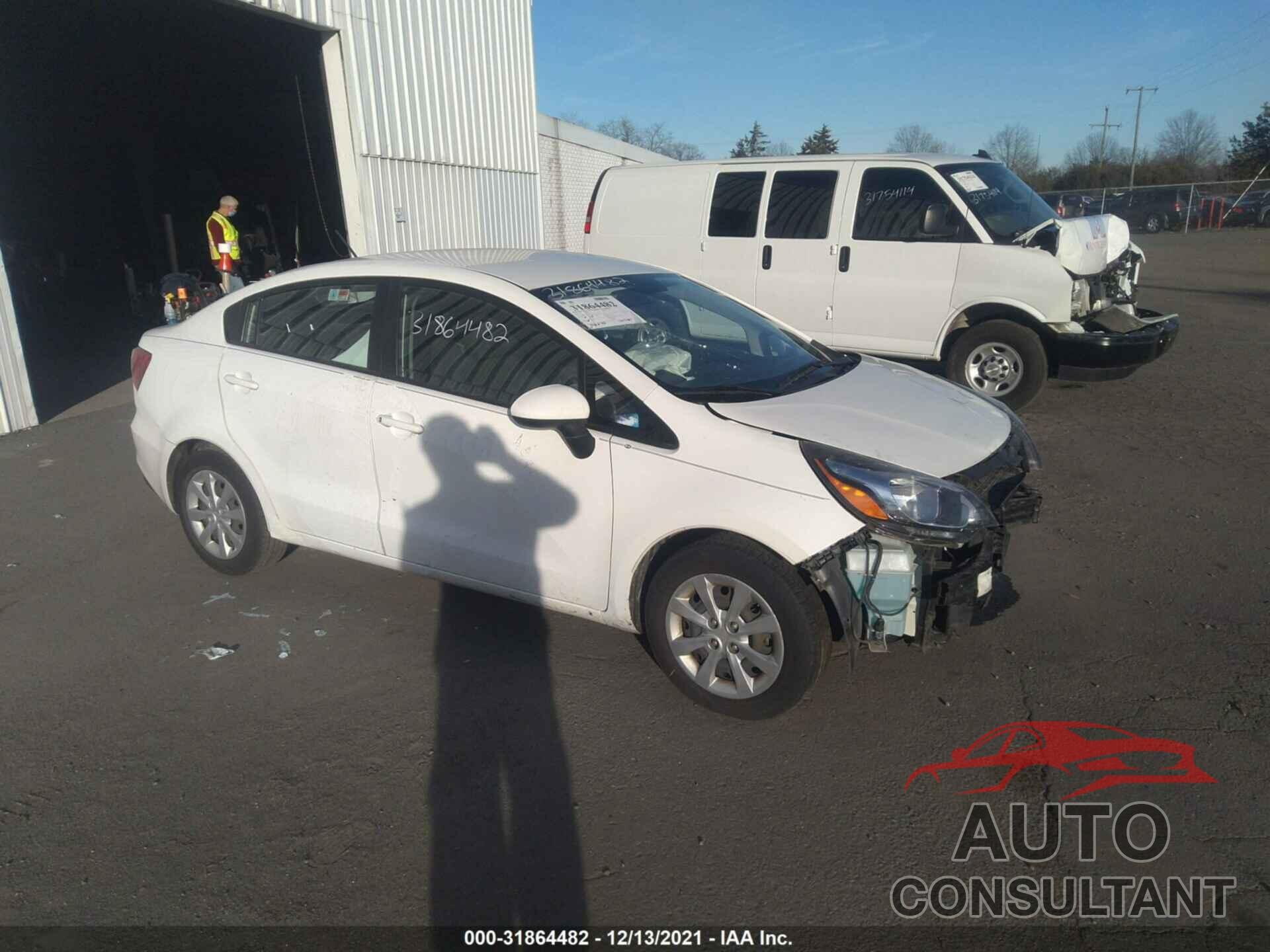 KIA RIO 2016 - KNADM4A30G6569232